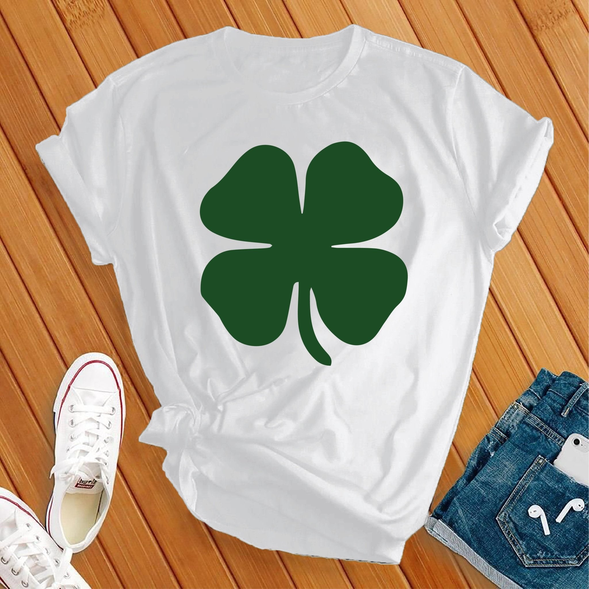 4 Leaf Clover Tee - Love Tees