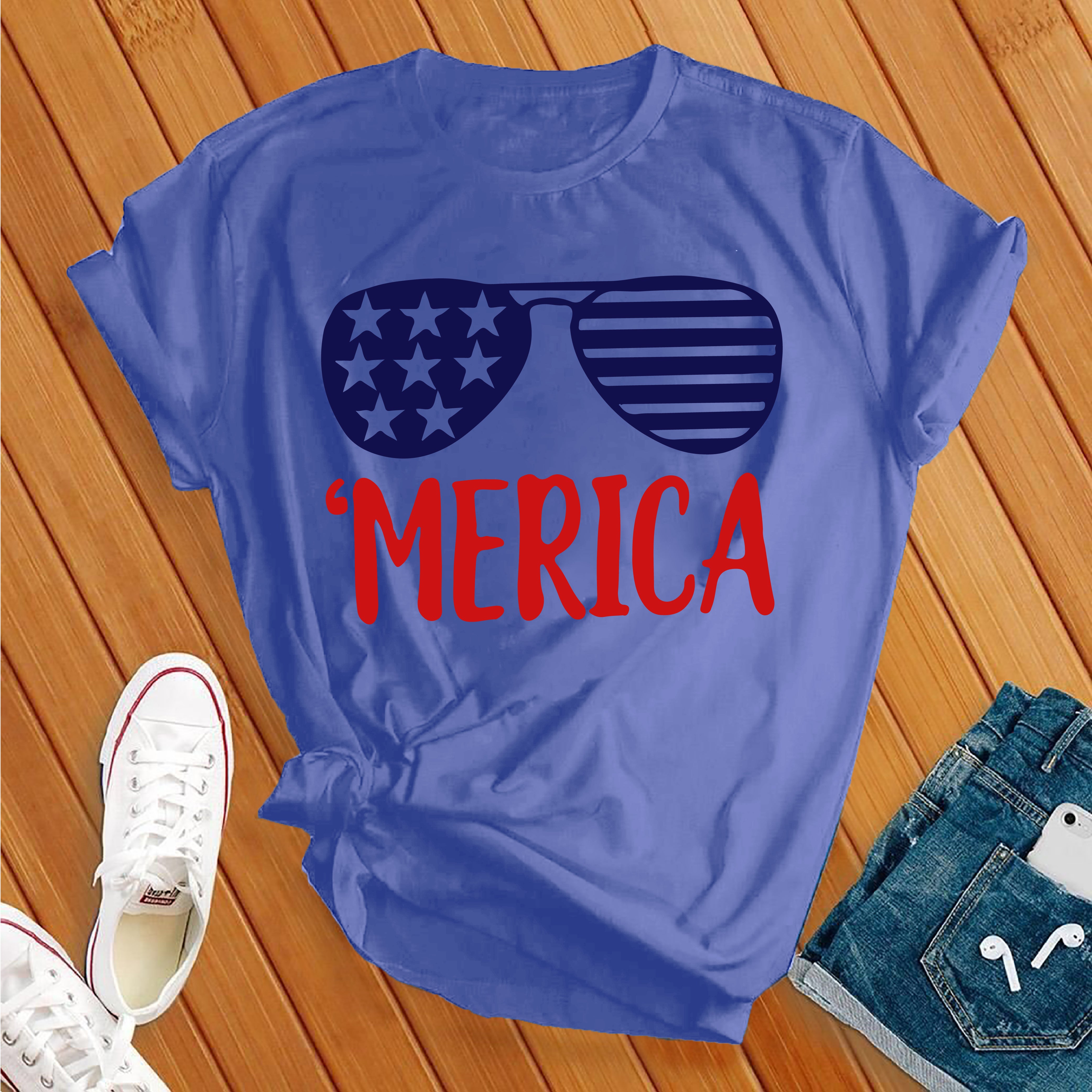 Merica Sunglasses Tee