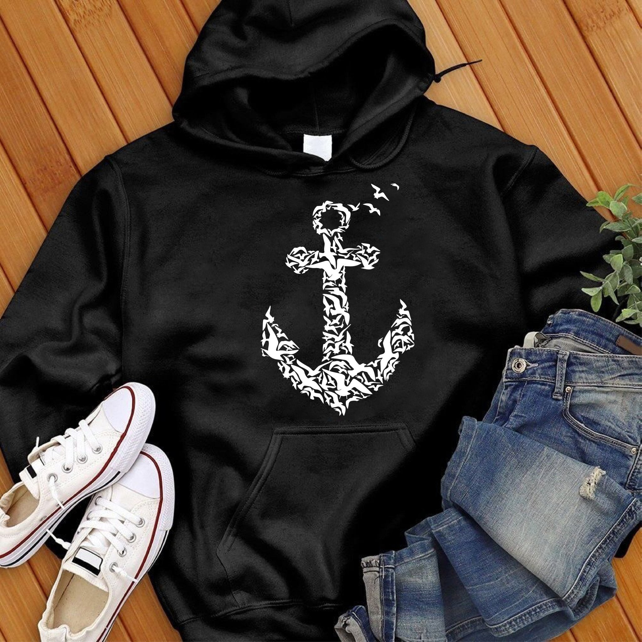 Anchor Hoodie - Love Tees