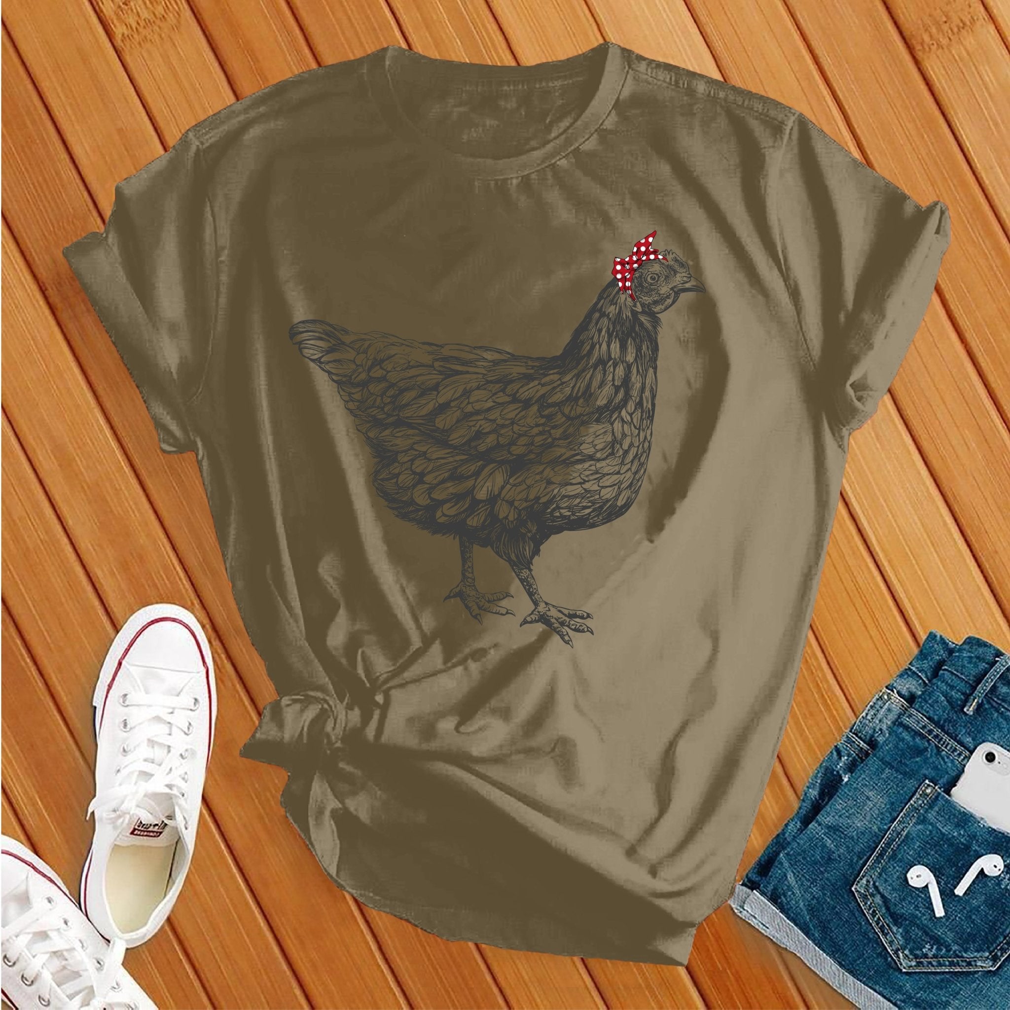 Bandana Chicken Tee - Love Tees