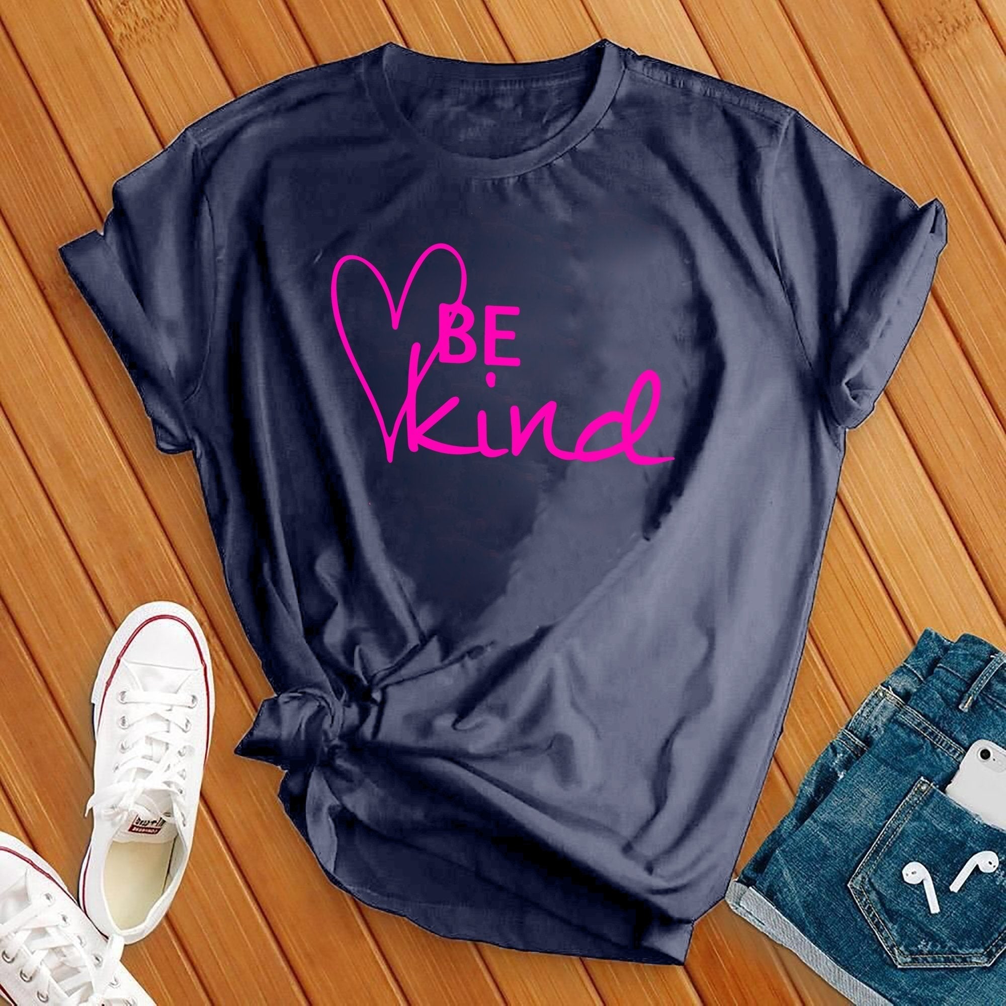 Be Kind Heart Tee - Love Tees