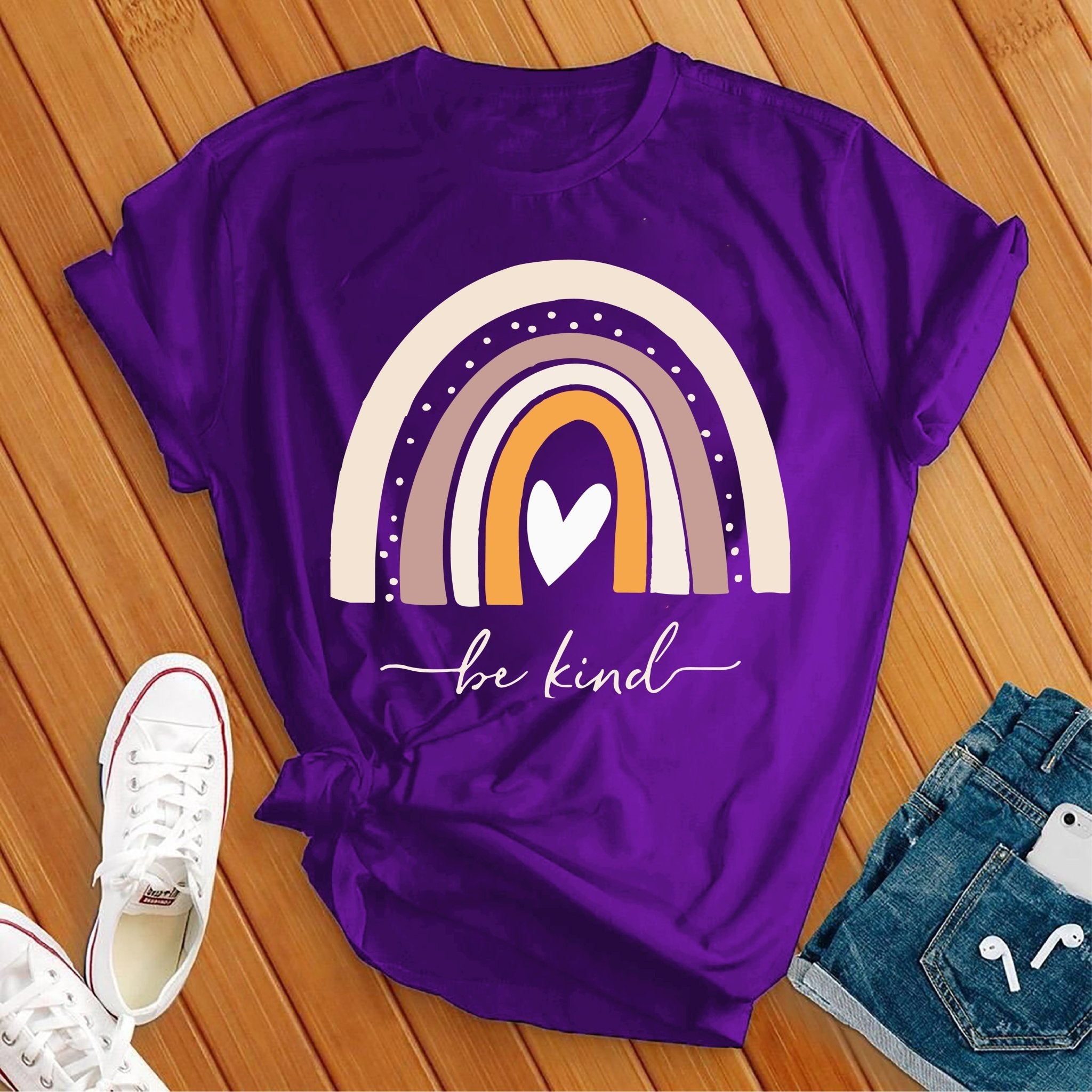 Be Kind Heart Tee - Love Tees