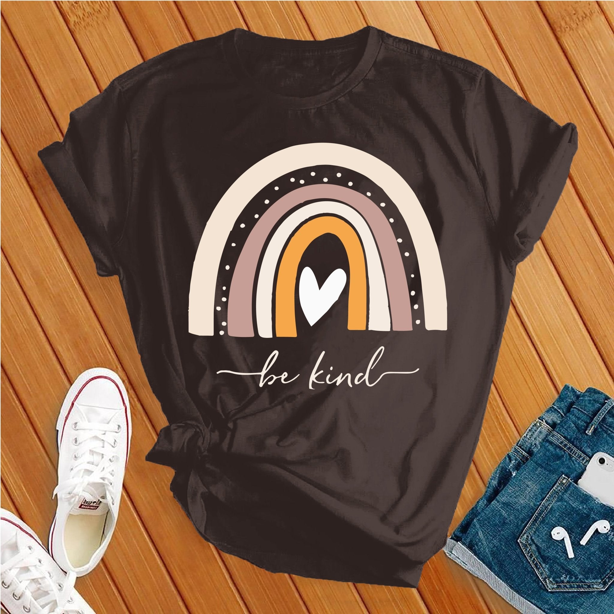 Be Kind Heart Tee - Love Tees