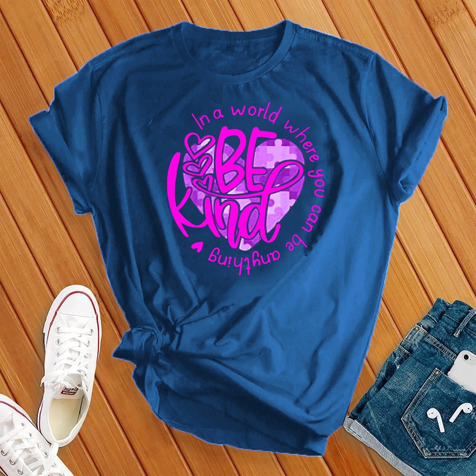 Be Kind Hearts Tee - Love Tees