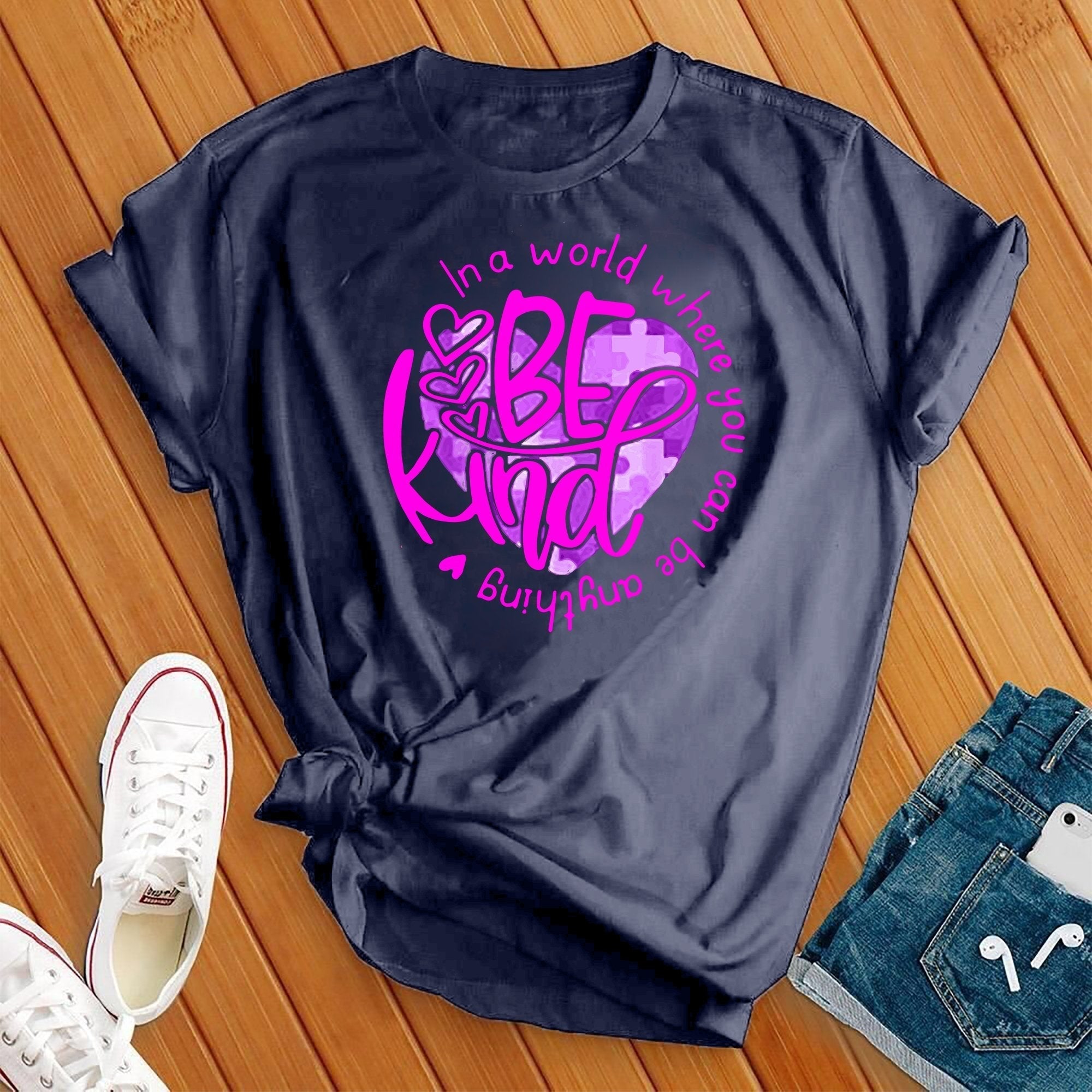 Be Kind Hearts Tee - Love Tees