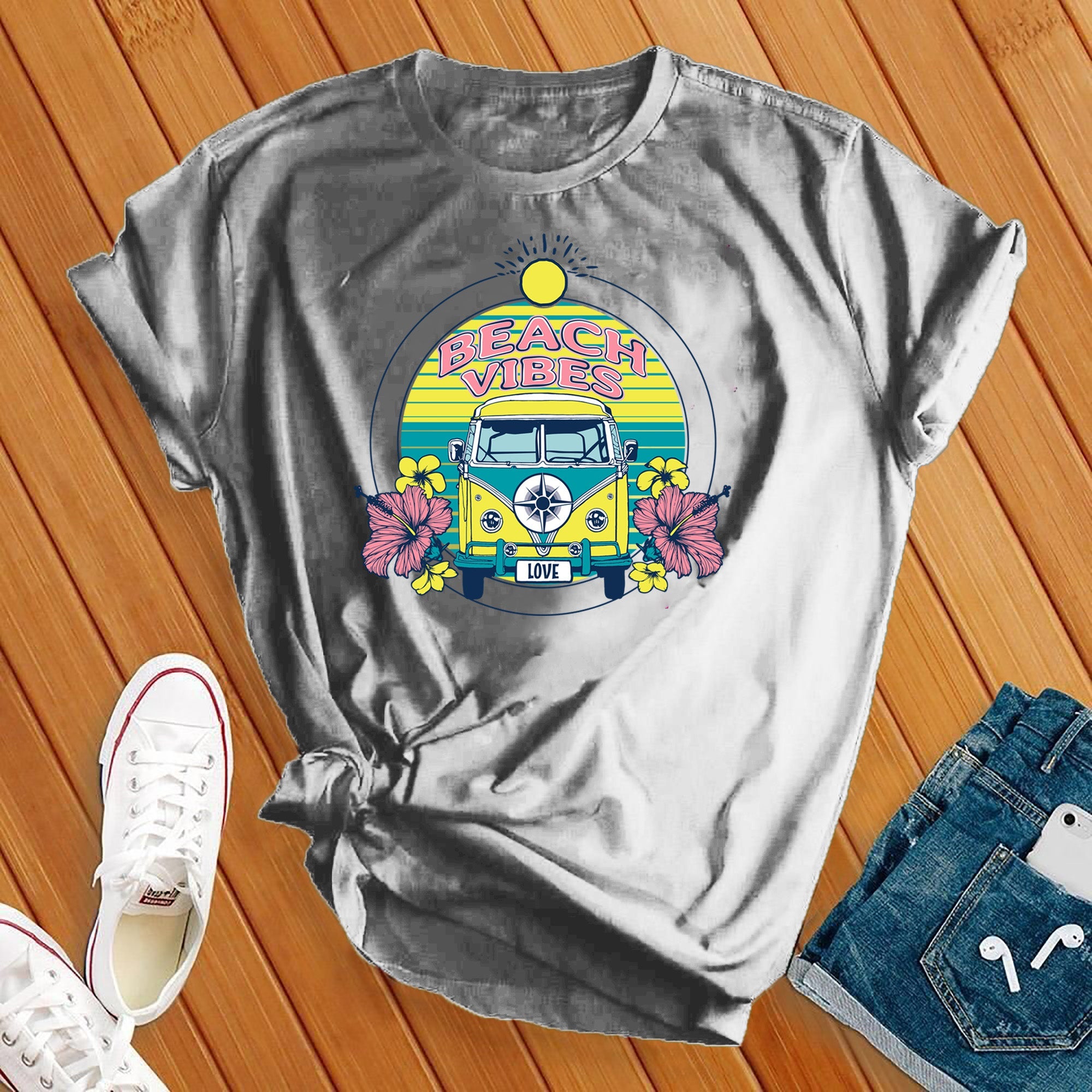 Beach Vibes Bus Tee - Love Tees