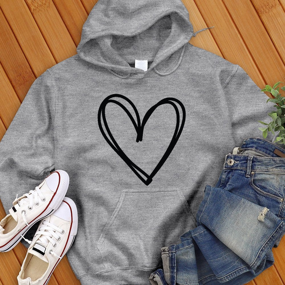 Big Heart Sweatshirt - Love Tees