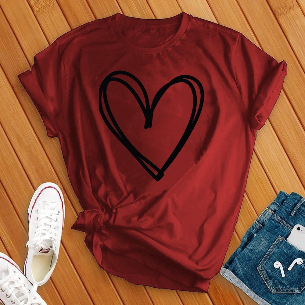 Big Heart Tee - Love Tees