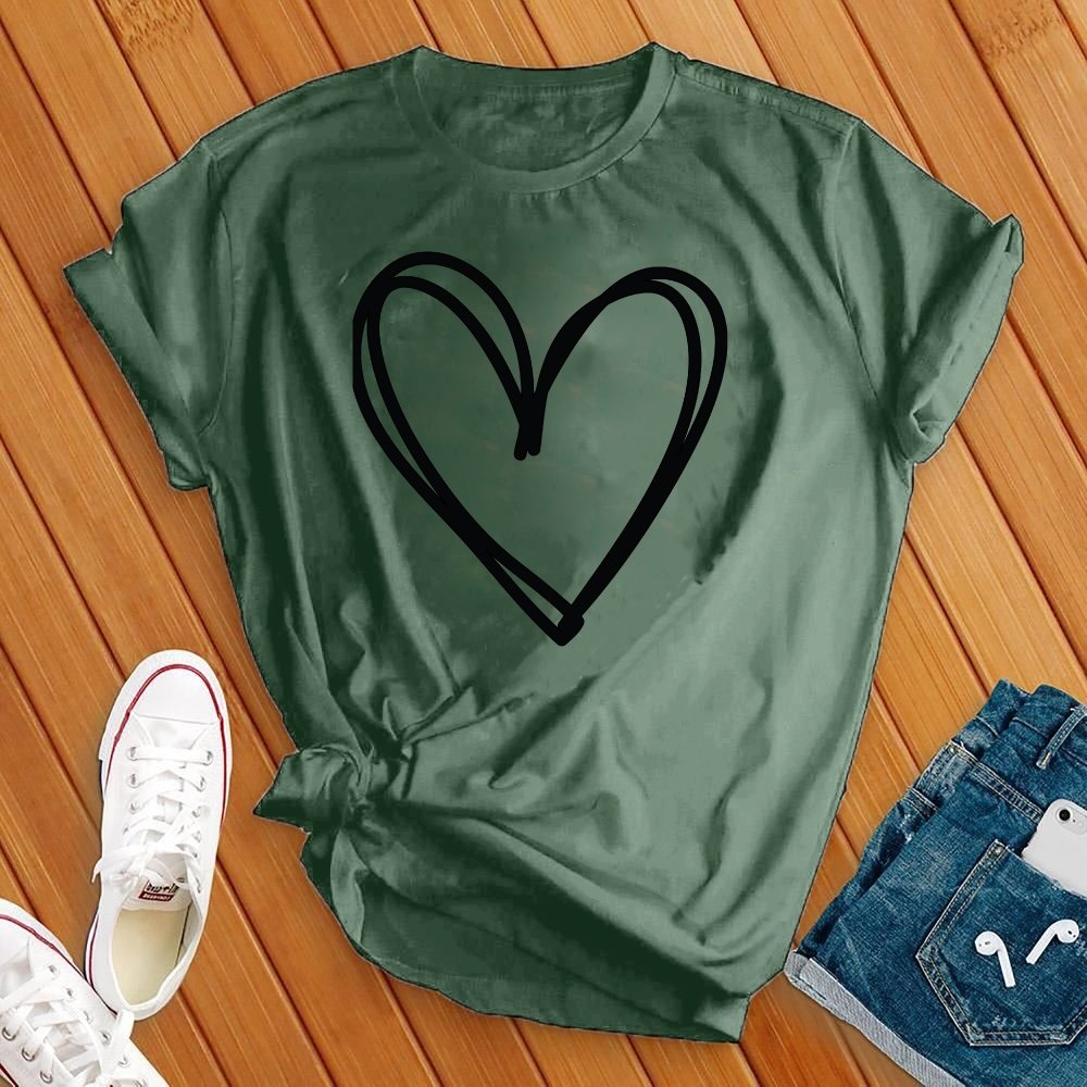 Big Heart Tee - Love Tees