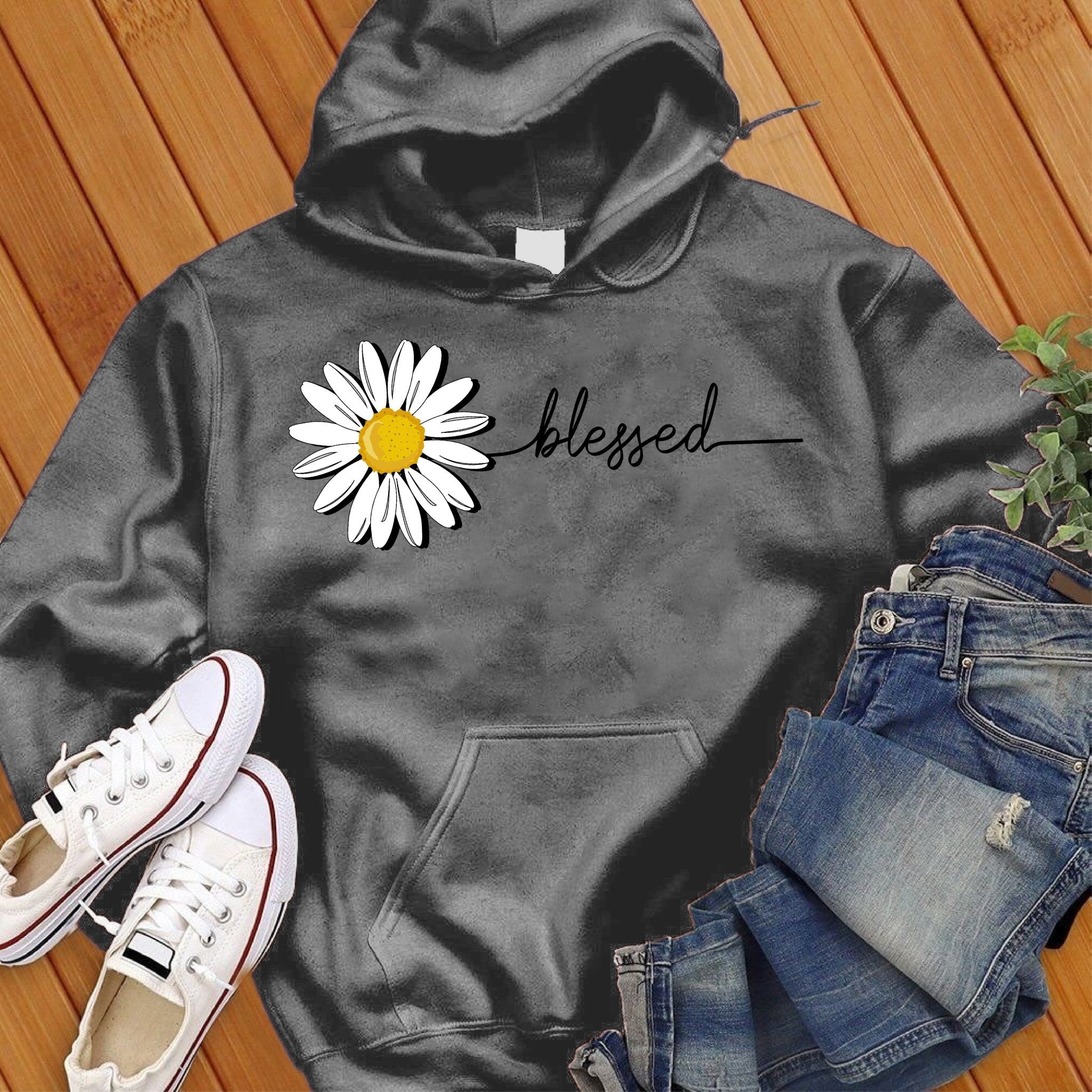 Blessed Daisy Sweatshirt - Love Tees