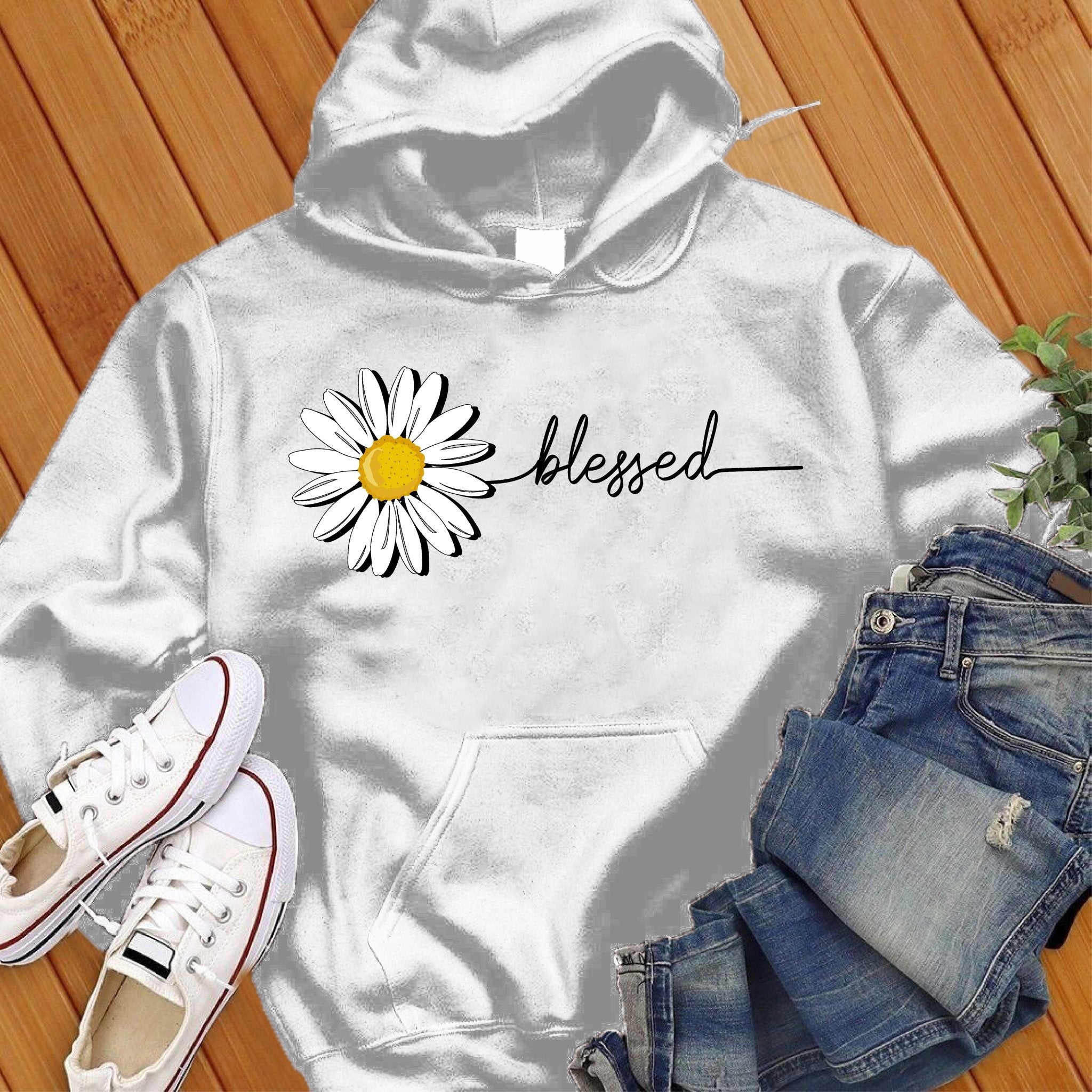 Blessed Daisy Sweatshirt - Love Tees