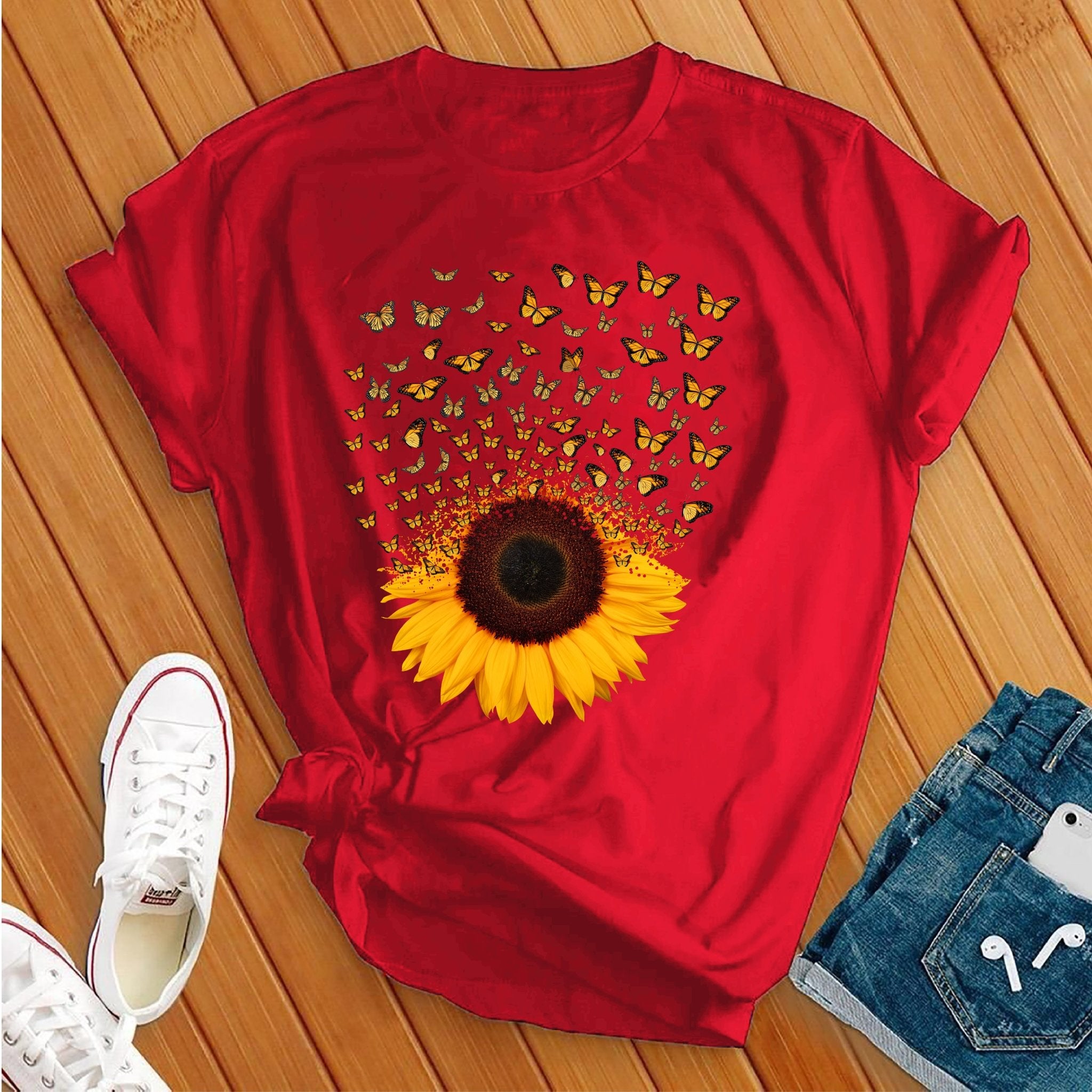 Blossoming Butterfly Tee - Love Tees