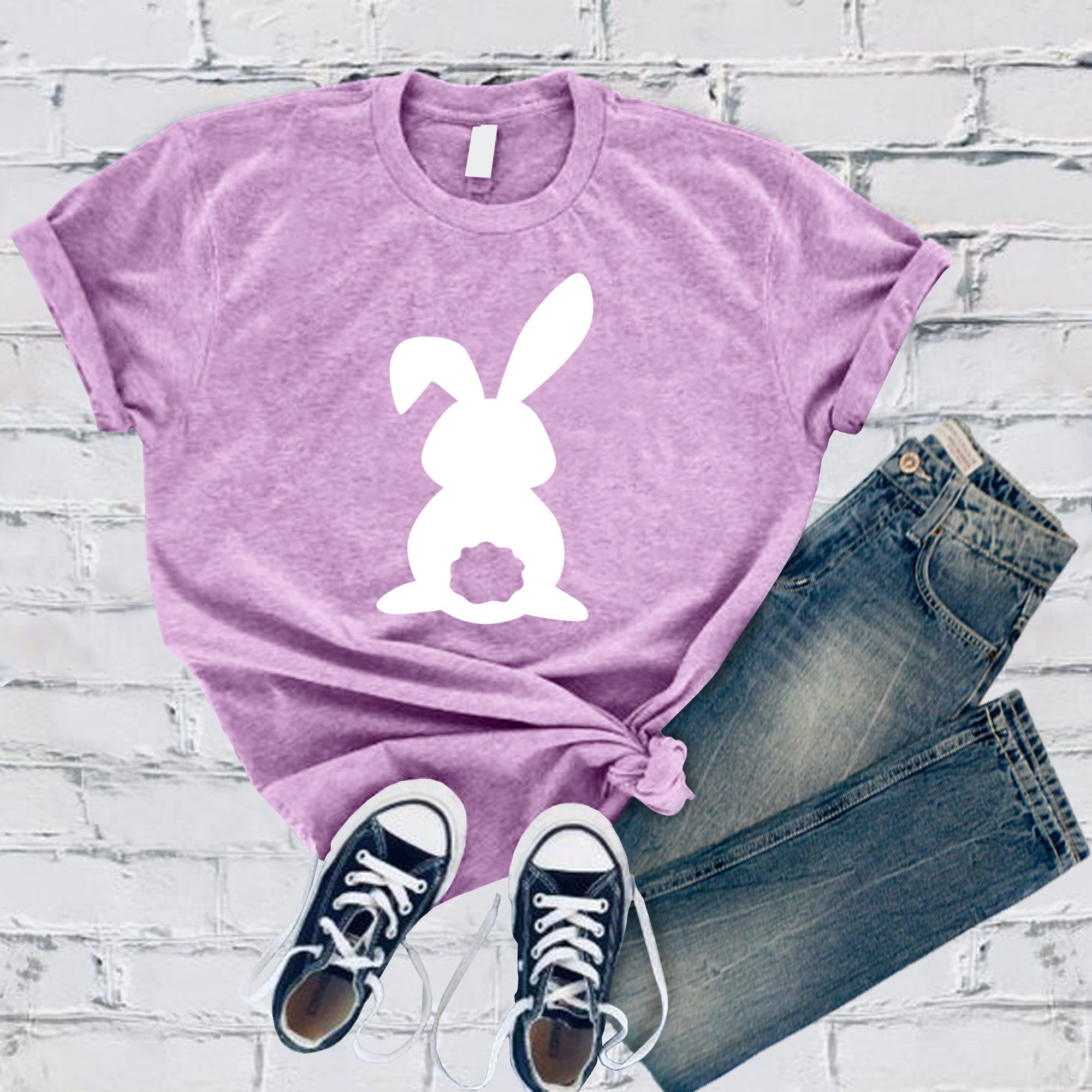 Bunny Outline Tee - Love Tees