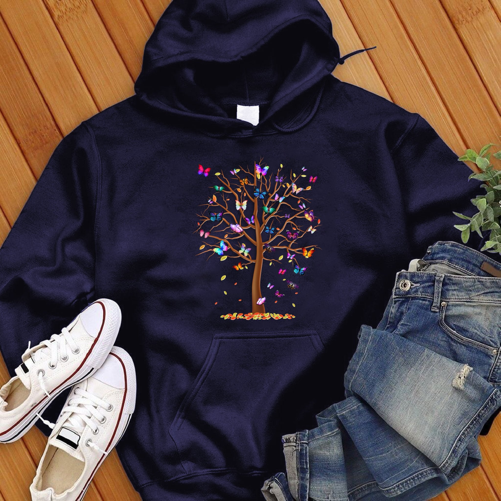 Butterfly Tree of Life Hoodie - Love Tees