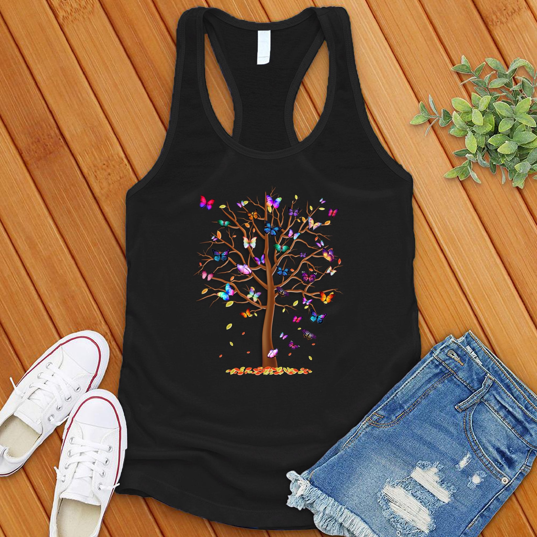 Butterfly Tree of Life Women's Tank Top - Love Tees