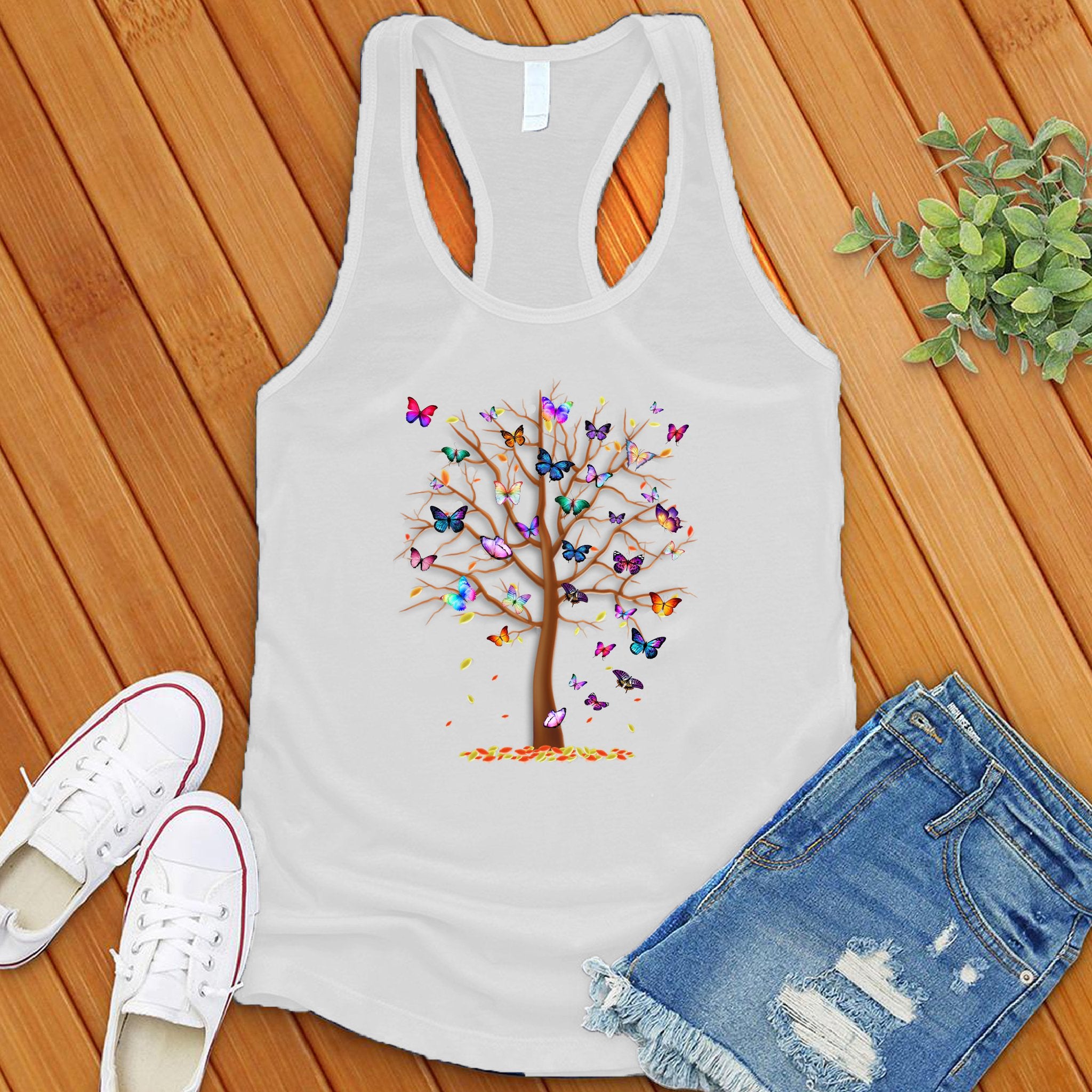 Butterfly Tree of Life Women's Tank Top - Love Tees