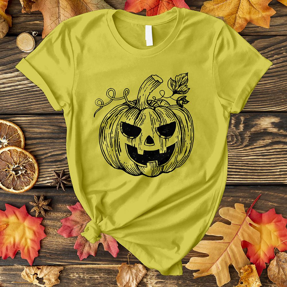 Carved Pumpkin Tee - Love Tees