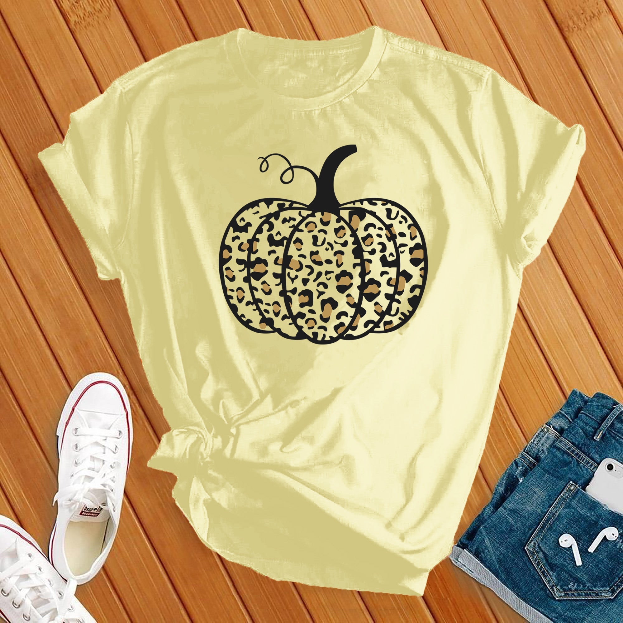 Cheetah Pumpkin 1 Tee - Love Tees