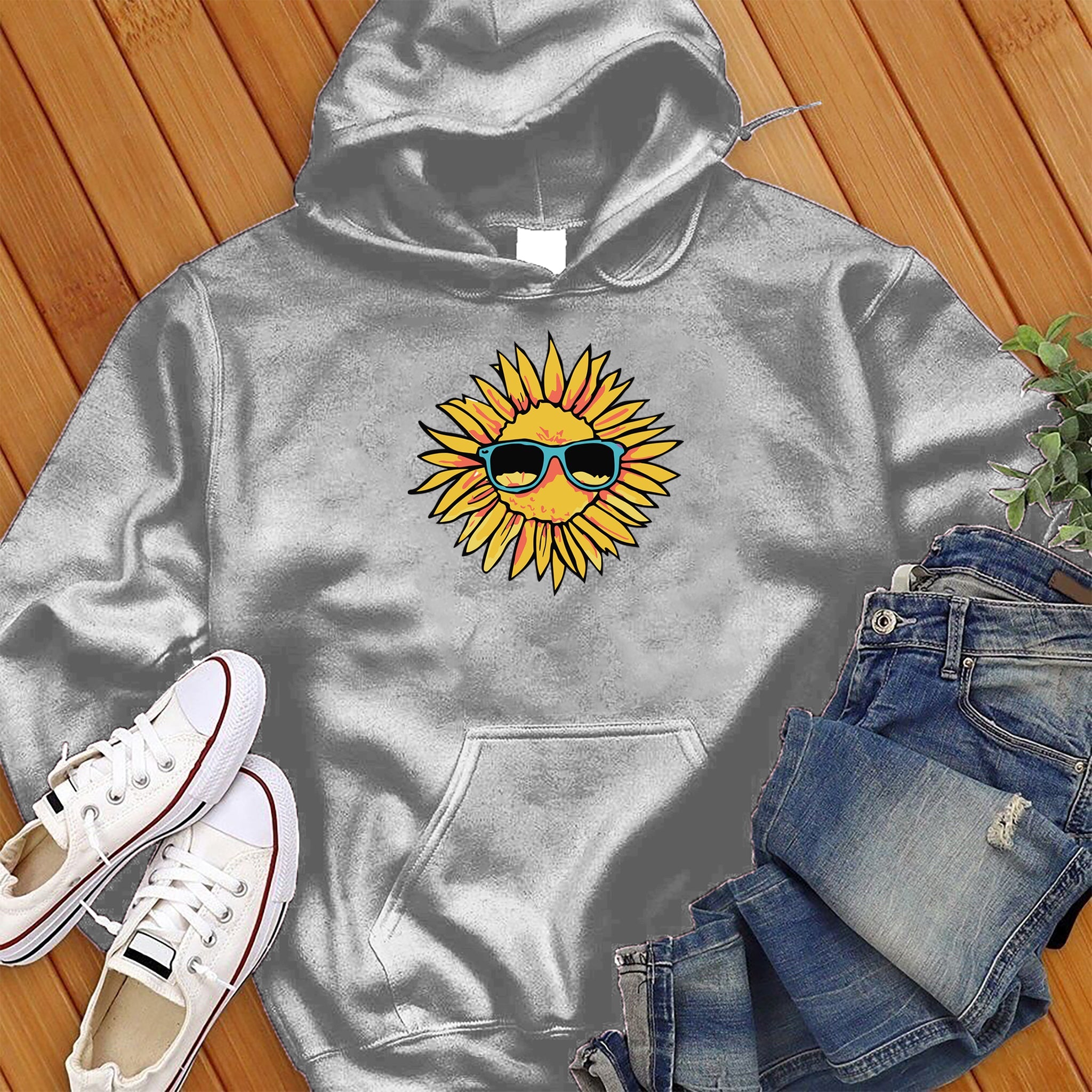 Chillin Sunflower Hoodie - Love Tees