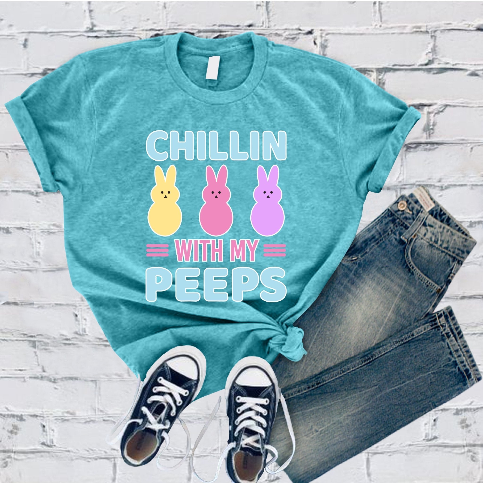 Chillin With My Peeps Tee - Love Tees