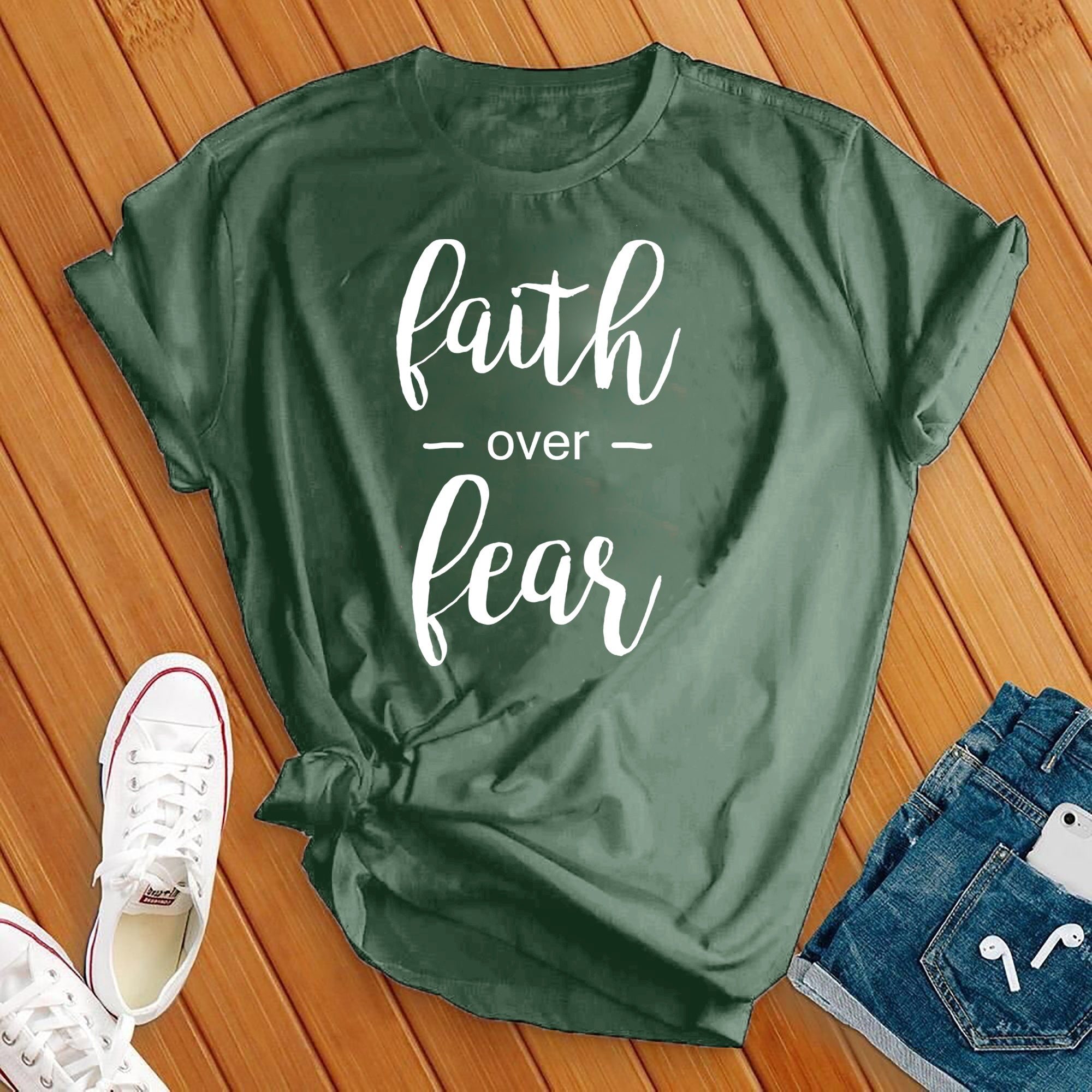 Faith Over Fear Tee - Love Tees