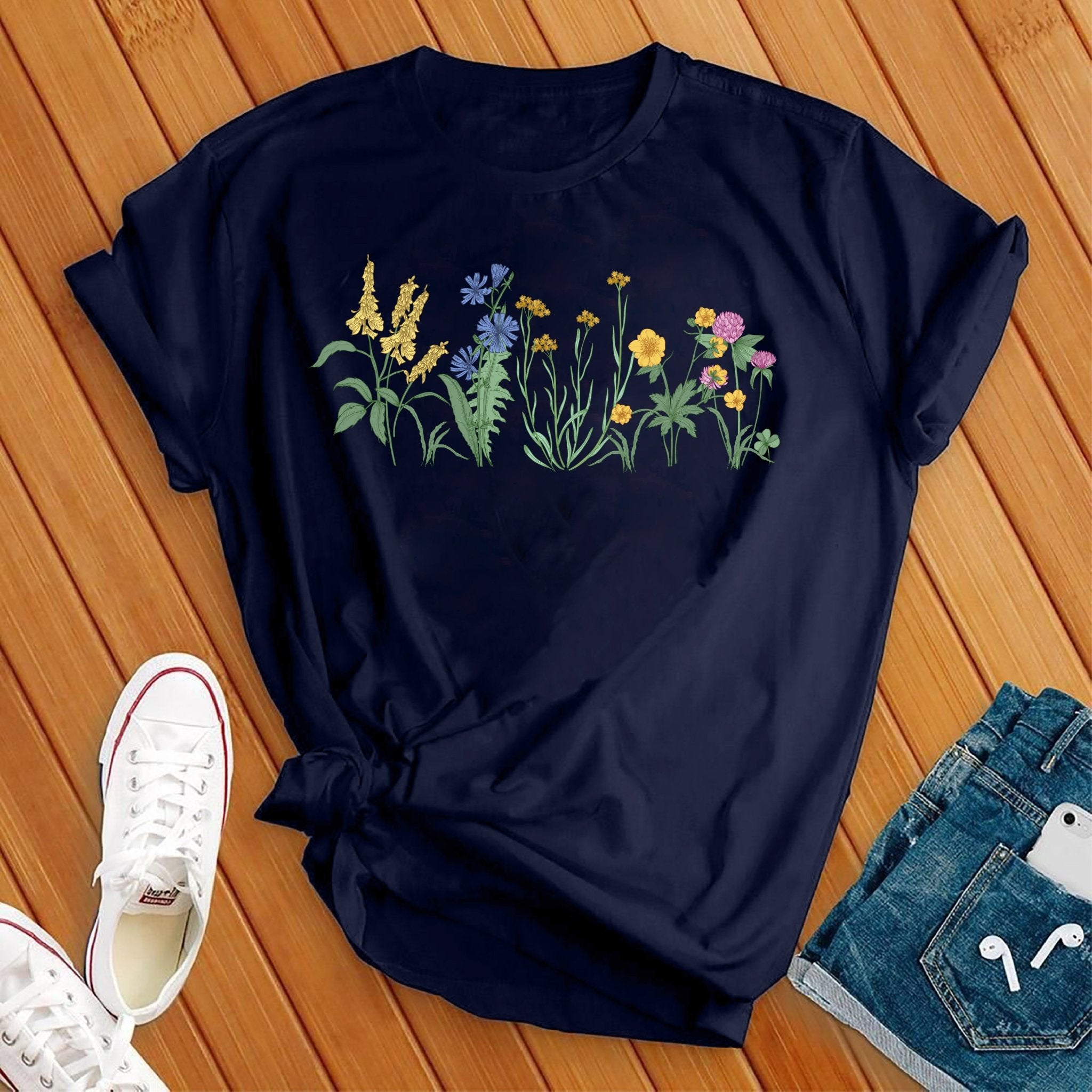 Floral Botanical Plants Tee - Love Tees