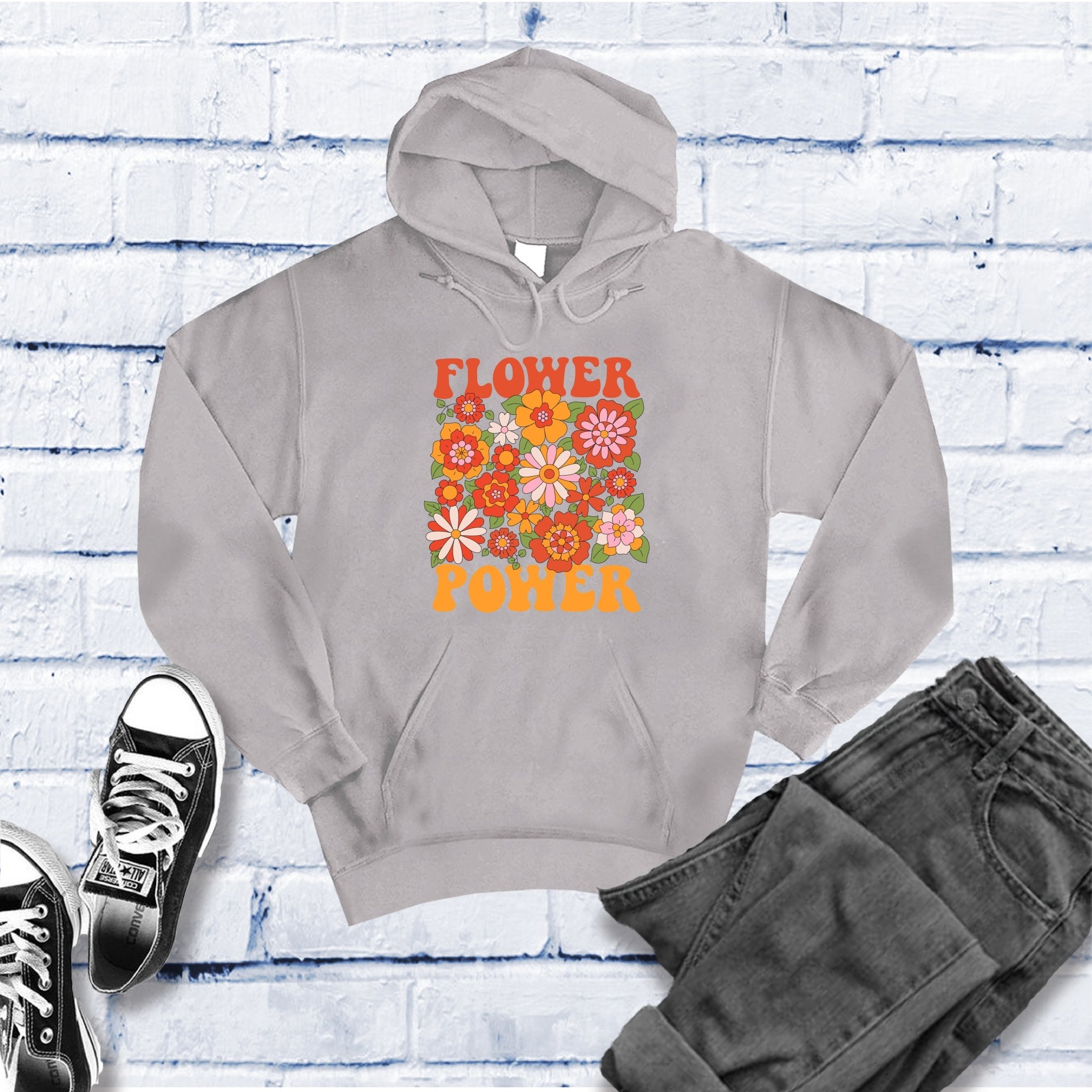 Flower Power Hoodie - Love Tees