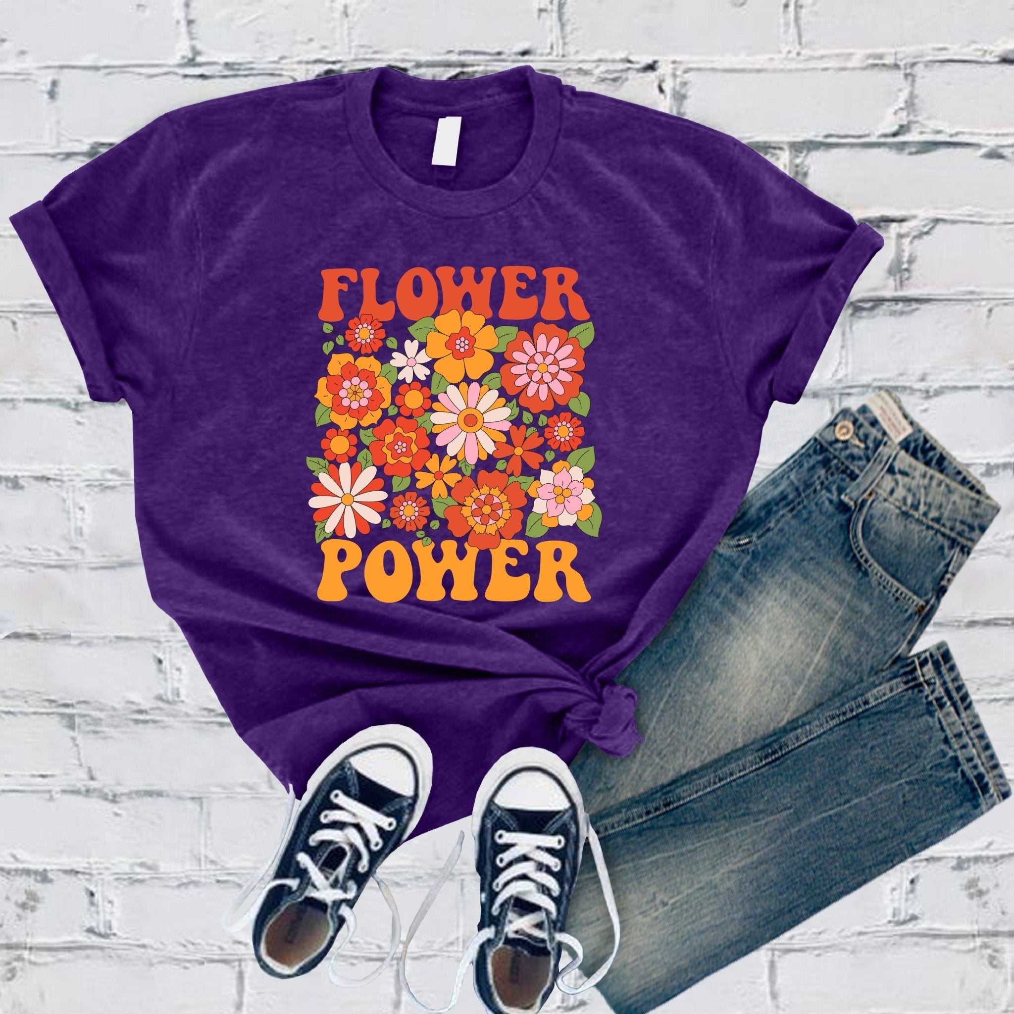 Flower Power Tee - Love Tees