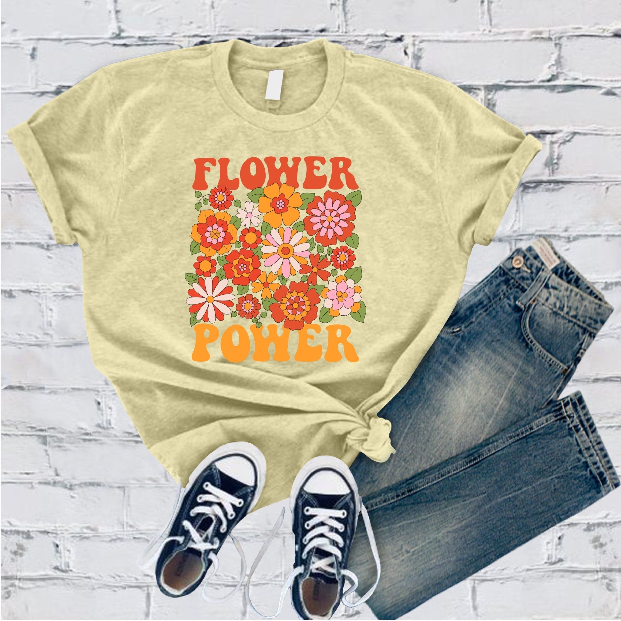 Flower Power Tee - Love Tees