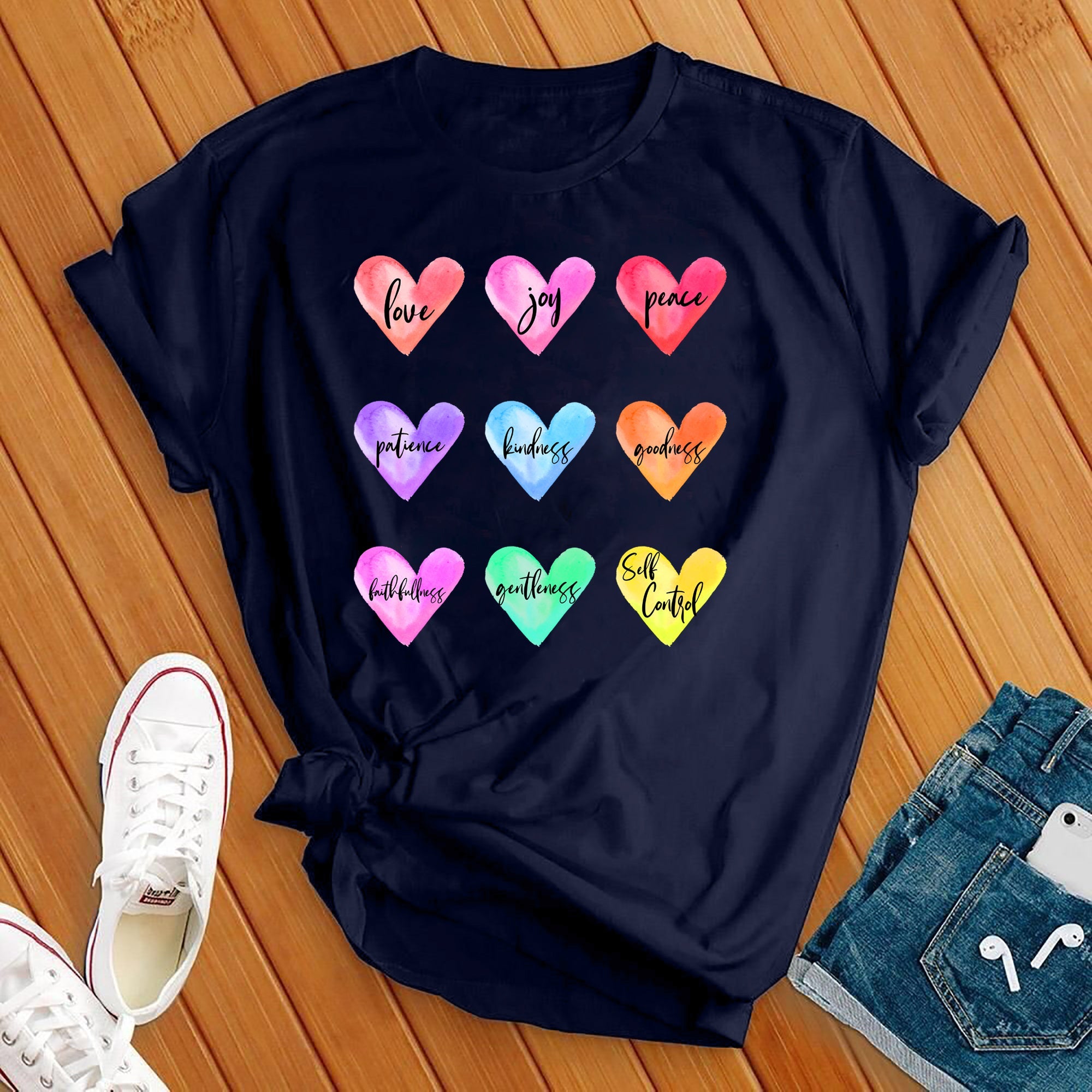 Fruit of The Spirit Shirt Christian Tee - Love Tees