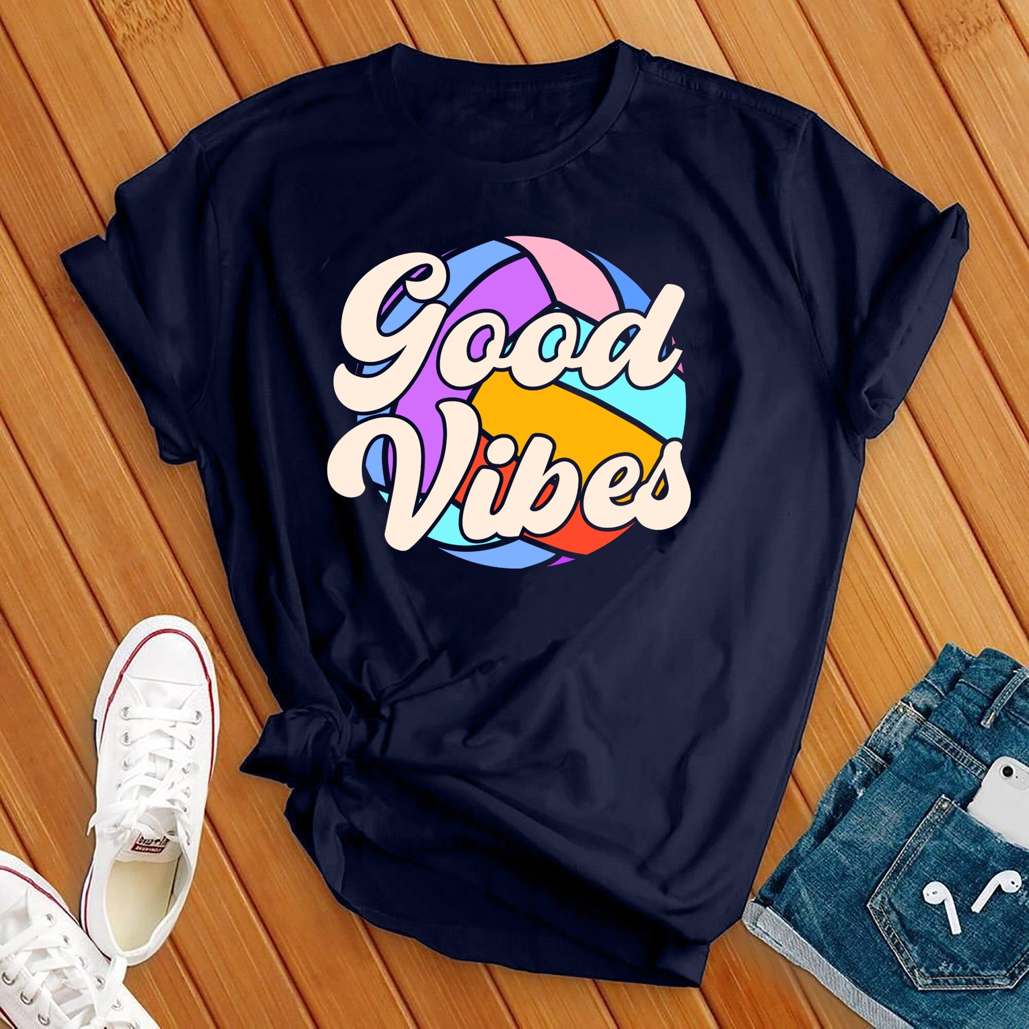 Good Vibes 70's Tee - Love Tees