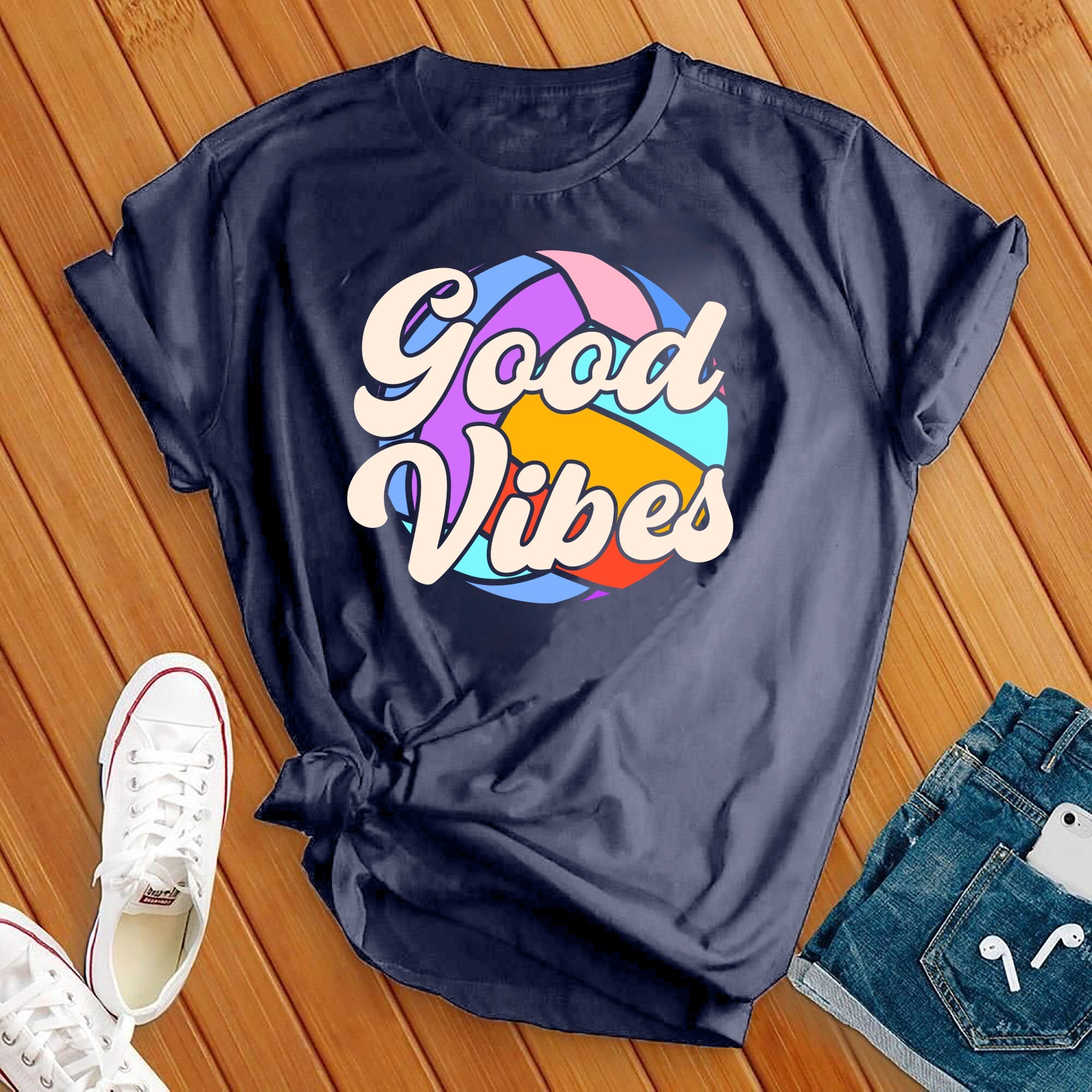 Good Vibes 70's Tee - Love Tees