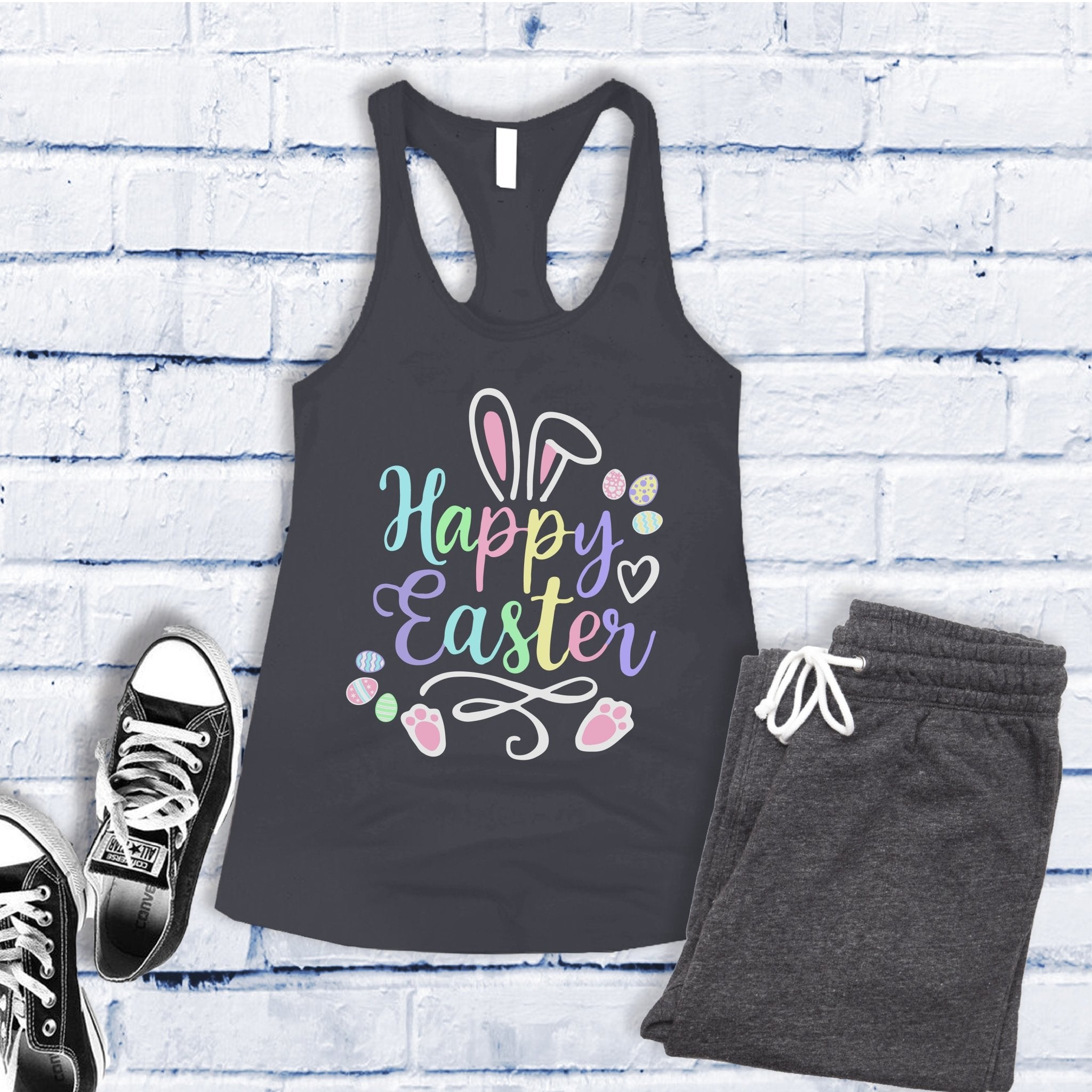 Happy Easter Bunny Women's Tank Top - Love Tees