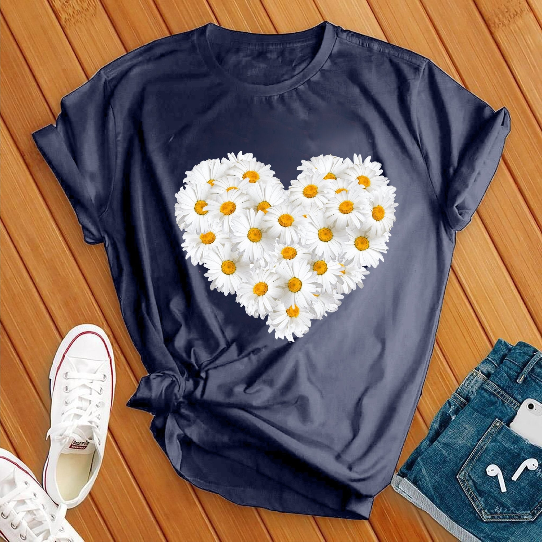 Heart of Daisy Tee - Love Tees