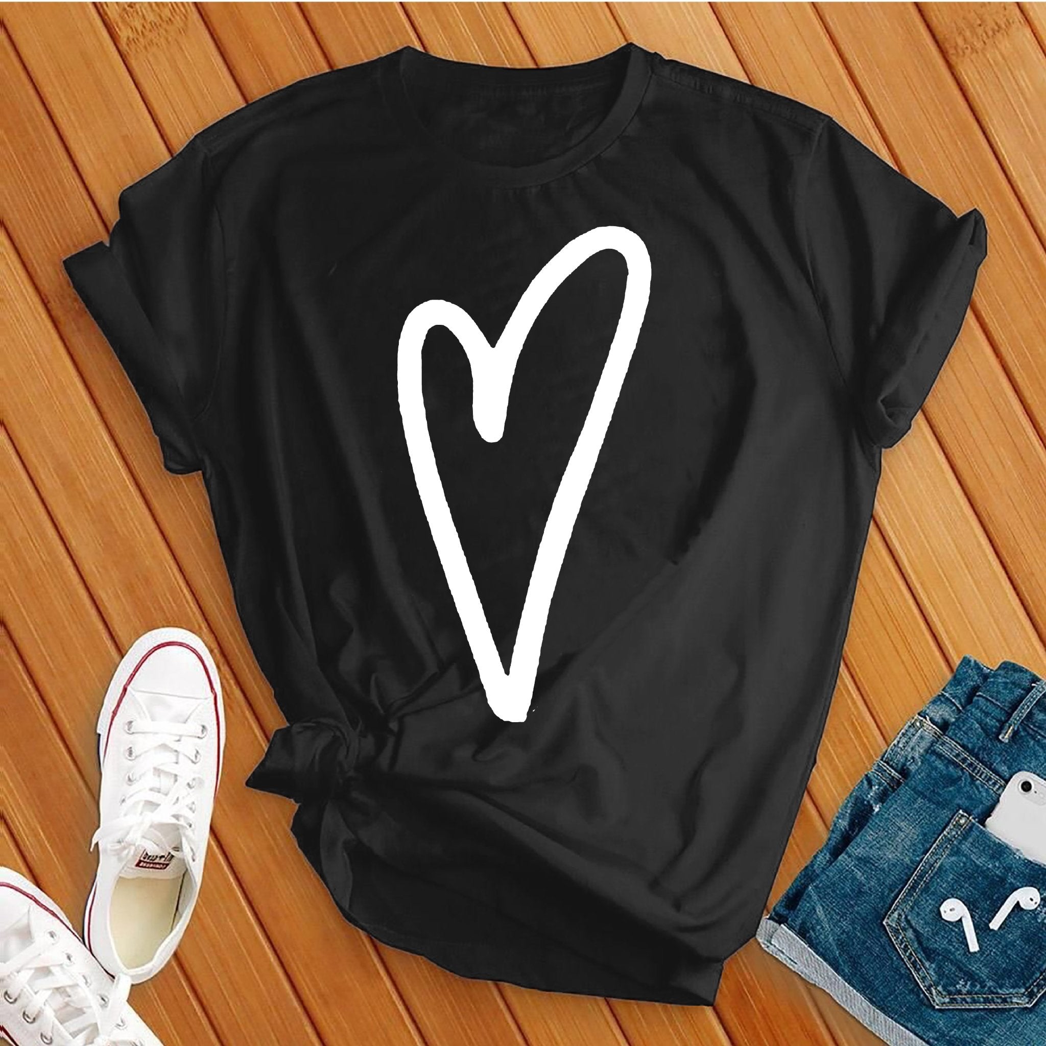 Heart Tee - Love Tees