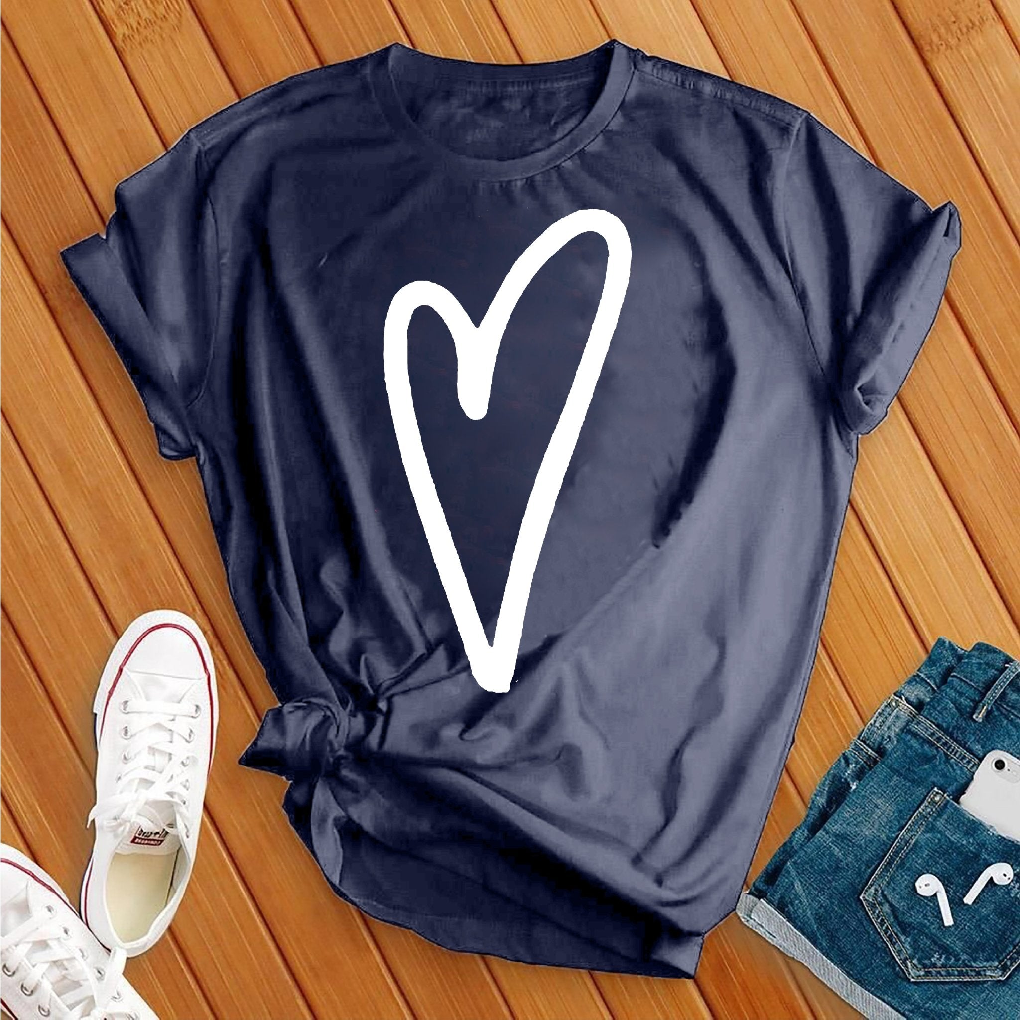 Heart Tee - Love Tees