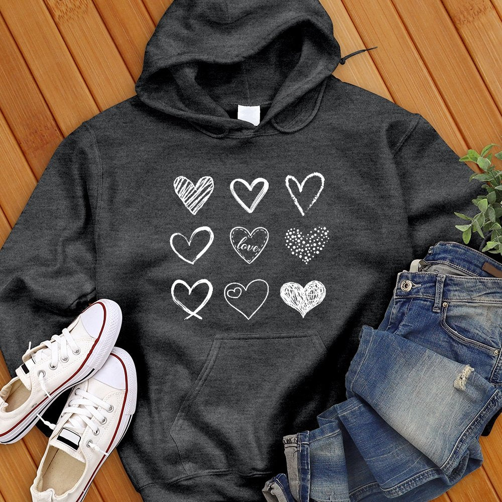 Heart Valentine Day Sweatshirt - Love Tees