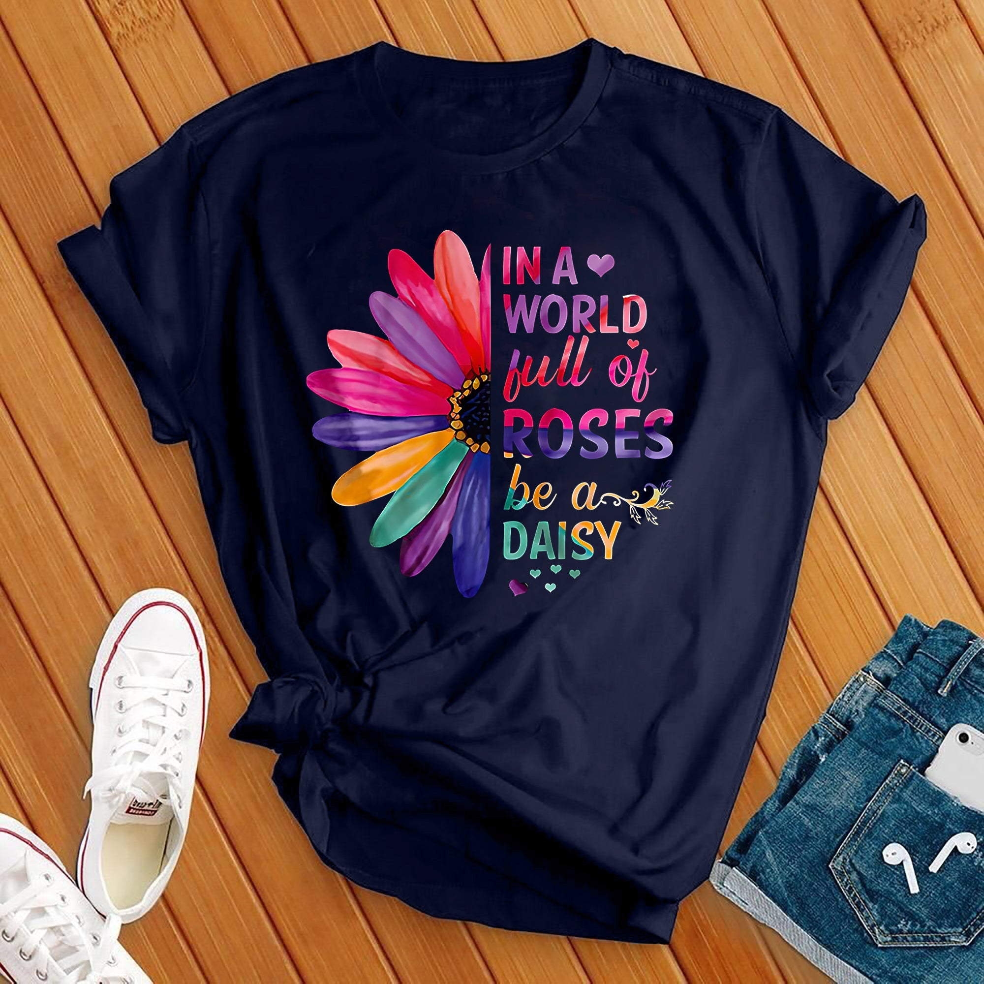 In A World Full Of Roses Tee - Love Tees