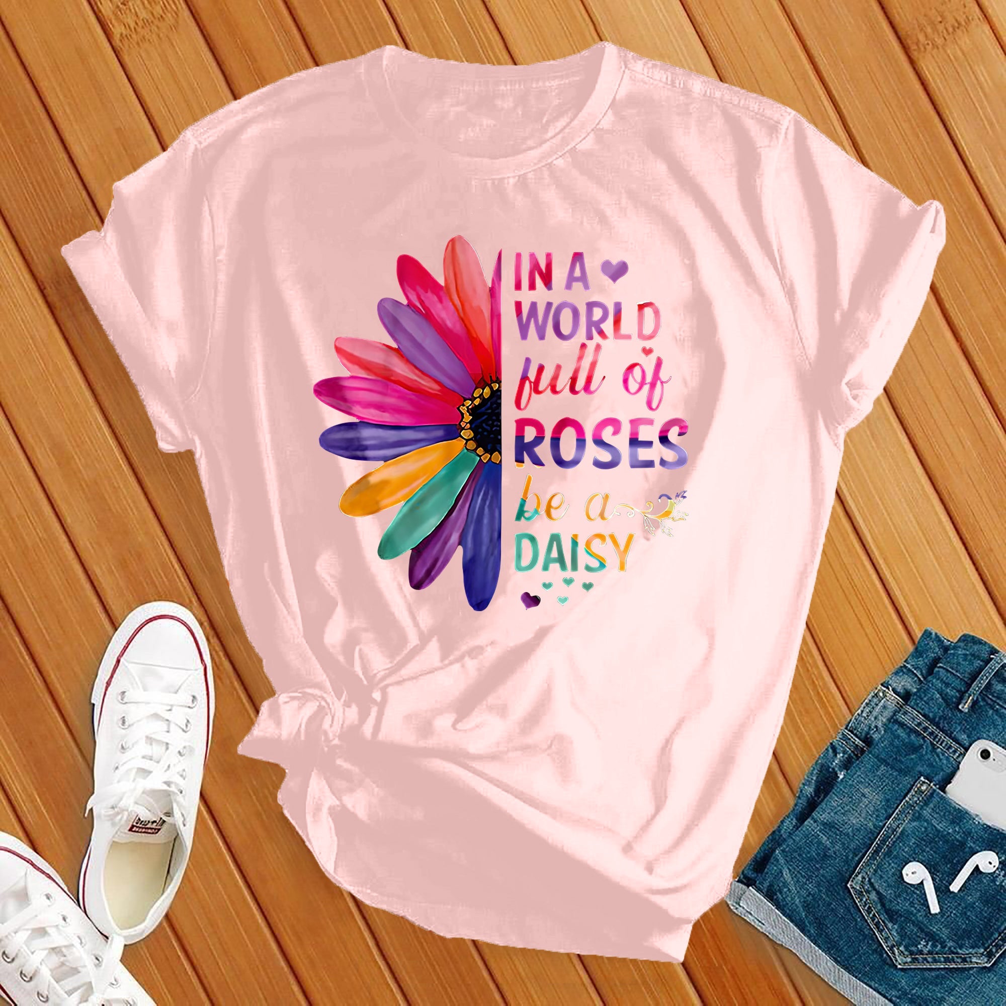 In A World Full Of Roses Tee - Love Tees