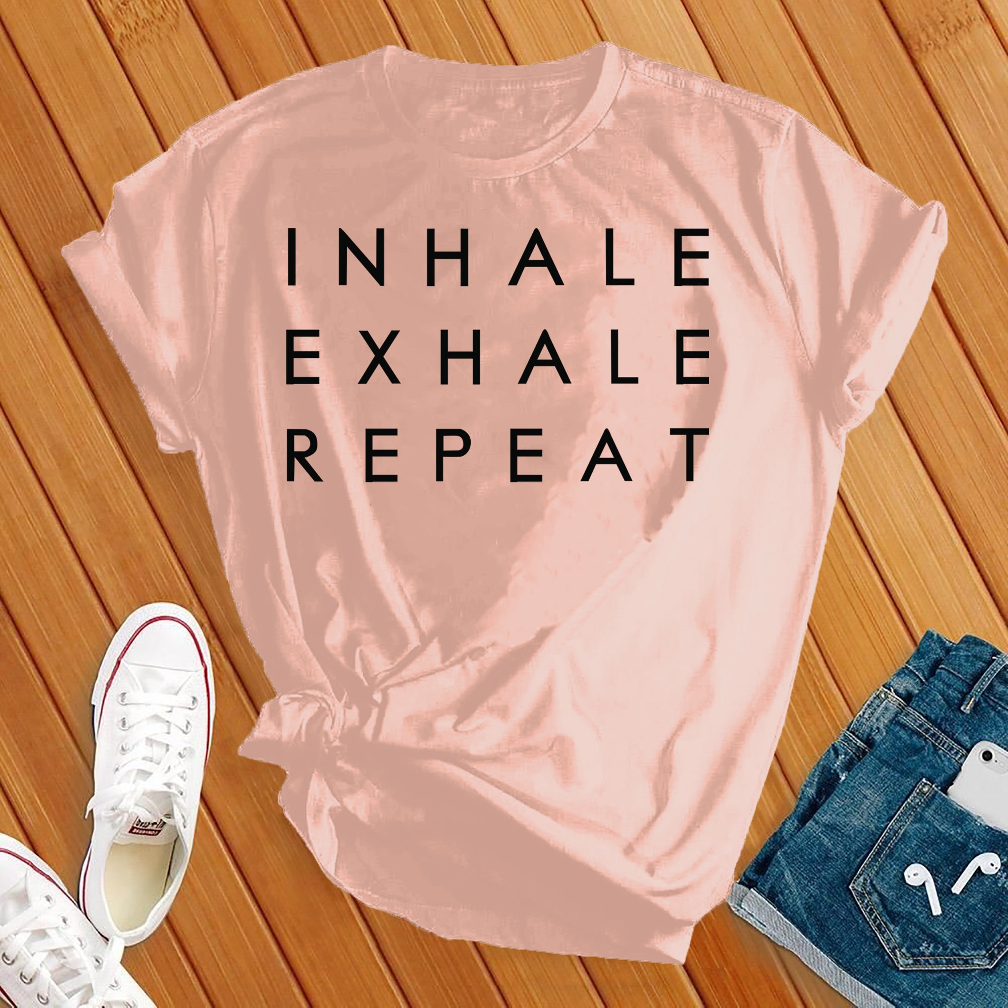 Inhale Exhale Repeat Tee - Love Tees