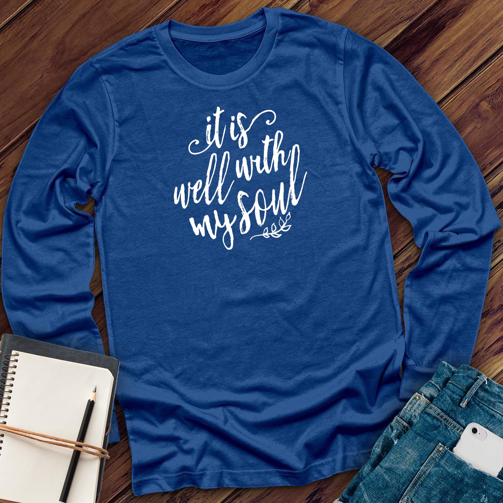 It is Well With My Soul 3 Long Sleeve - Love Tees