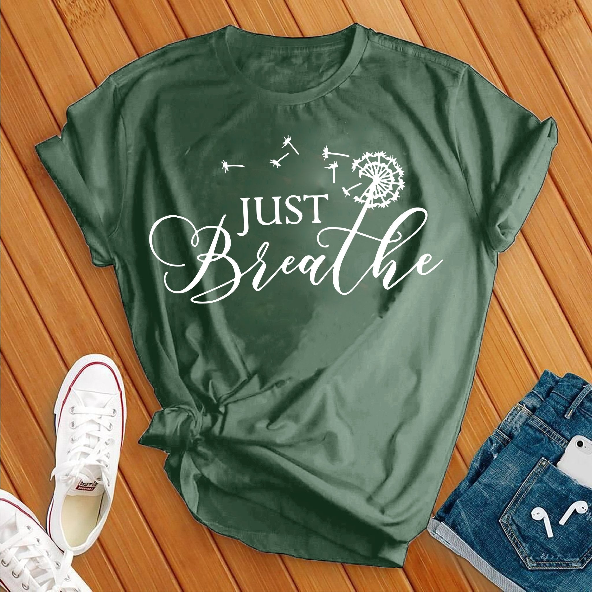 Just Breathe 3 Tee - Love Tees