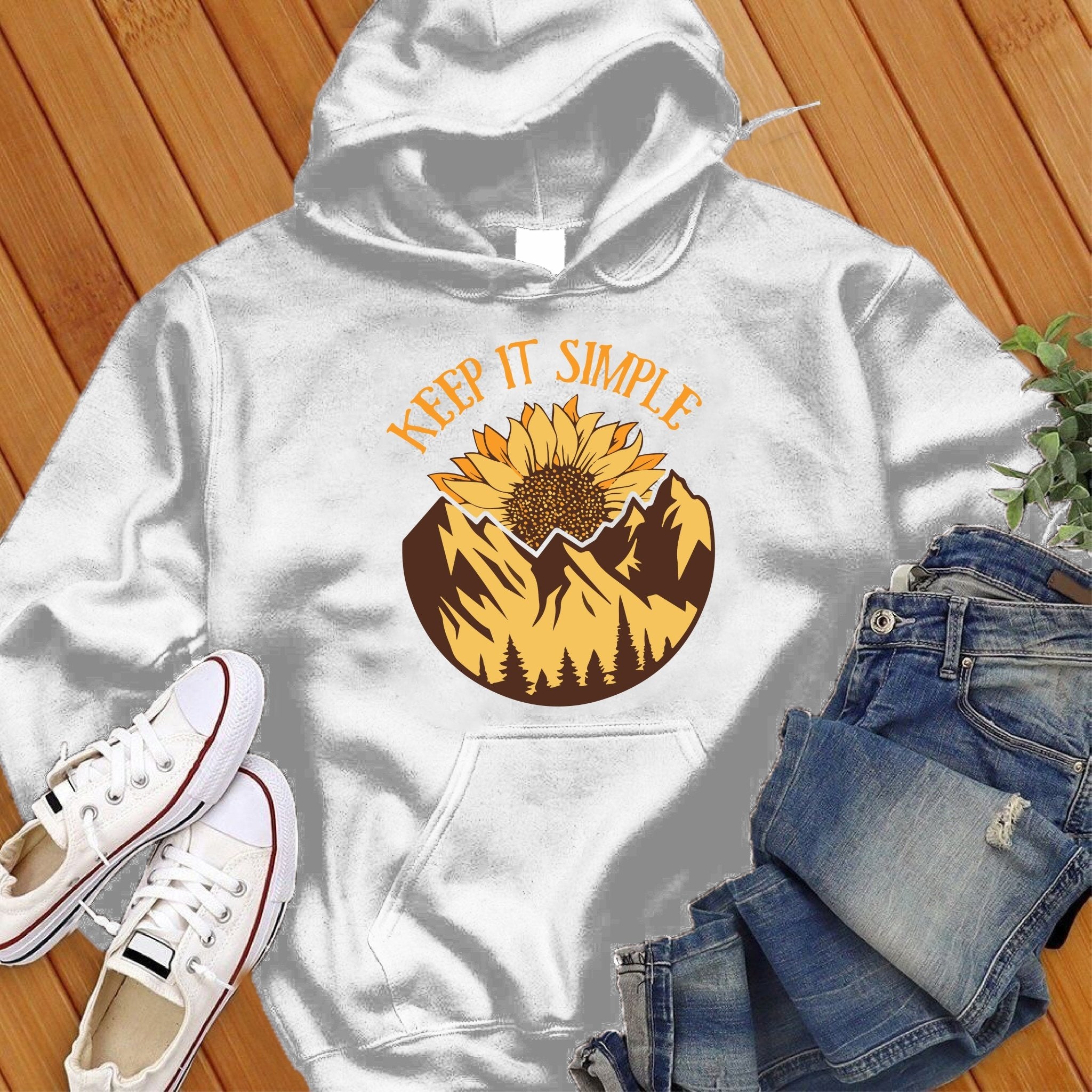 Keep It Simple Hoodie - Love Tees