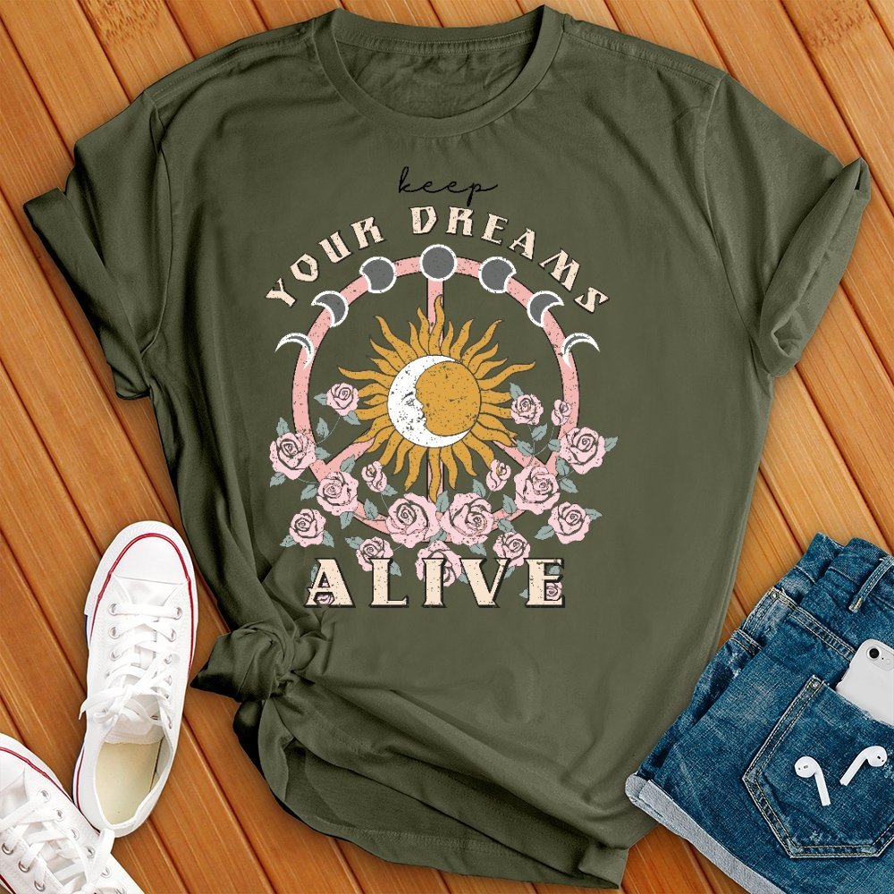 Keep Your Dream Alive Celestial T- Shirt - Love Tees