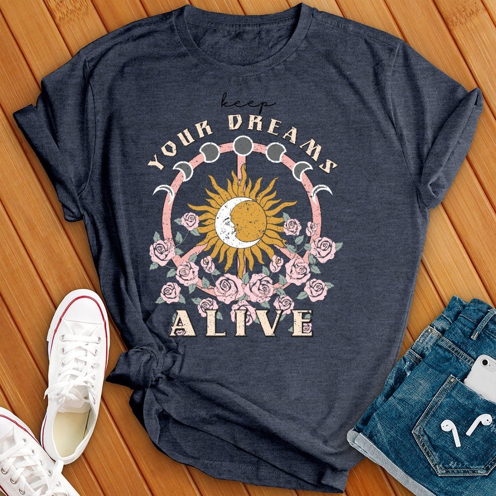 Keep Your Dream Alive Celestial T- Shirt - Love Tees