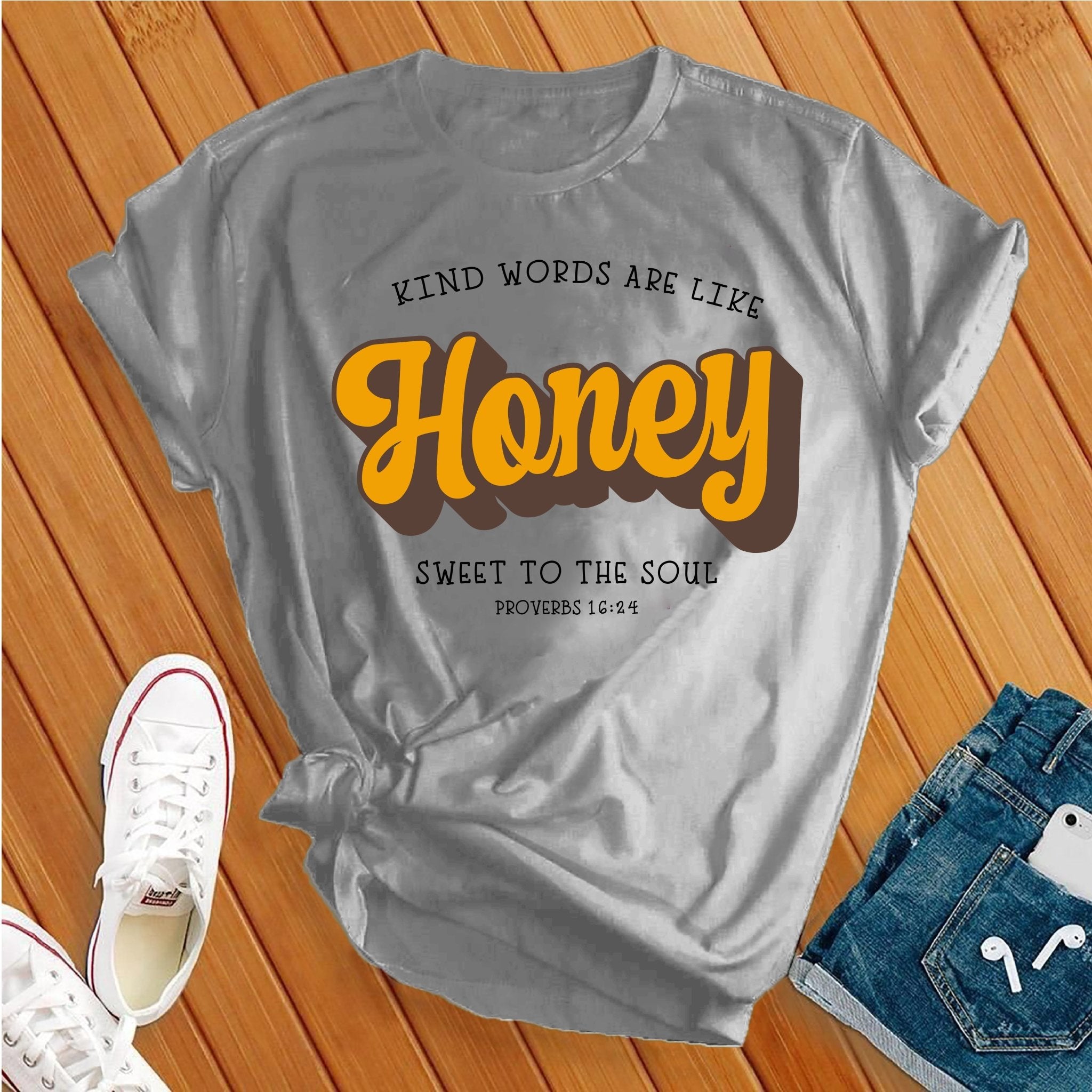 Kind Words Are Like Honey Tee - Love Tees