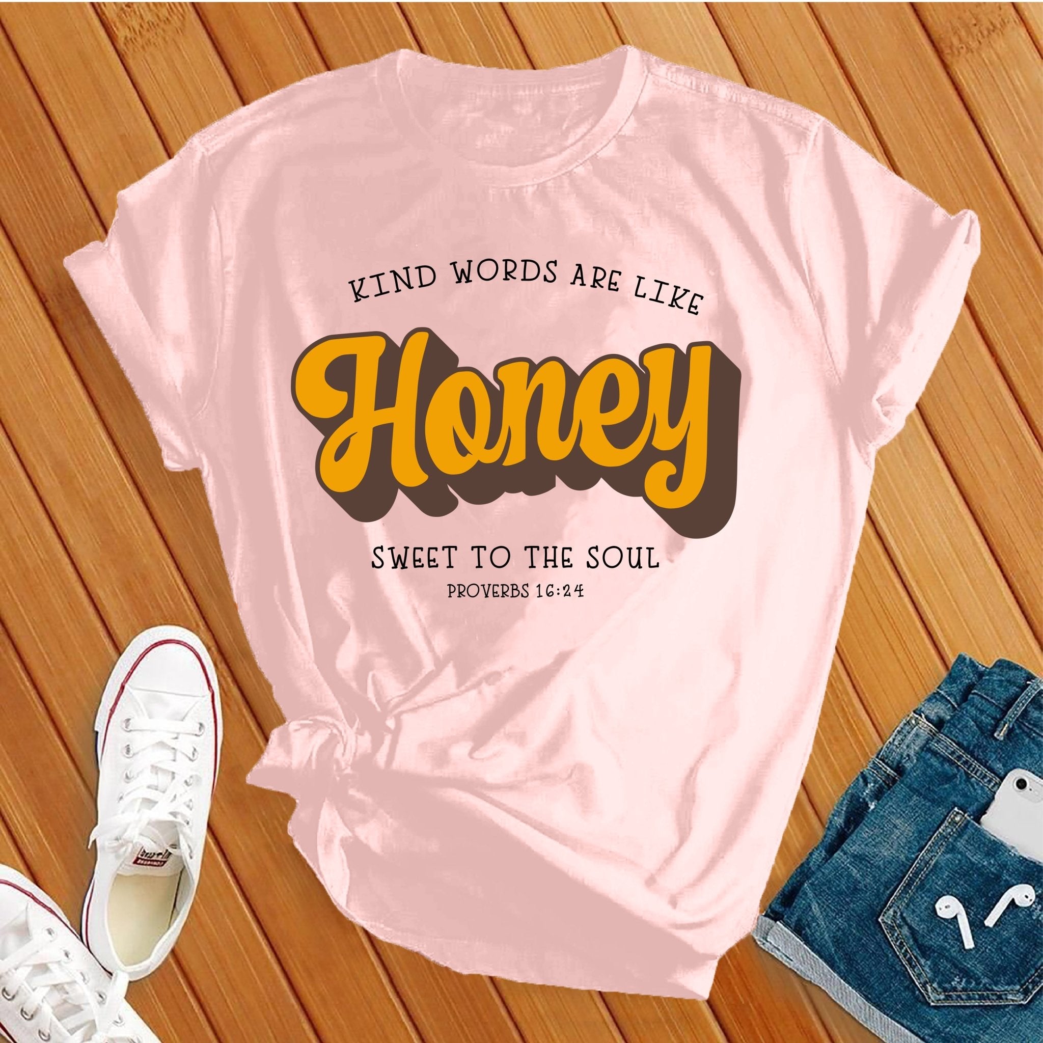 Kind Words Are Like Honey Tee - Love Tees