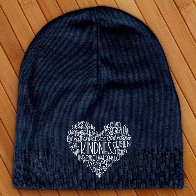 Kindness Encouragement Beanie - Love Tees