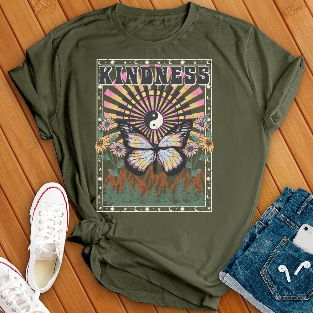 Kindness Nature Hippie T- Shirt - Love Tees