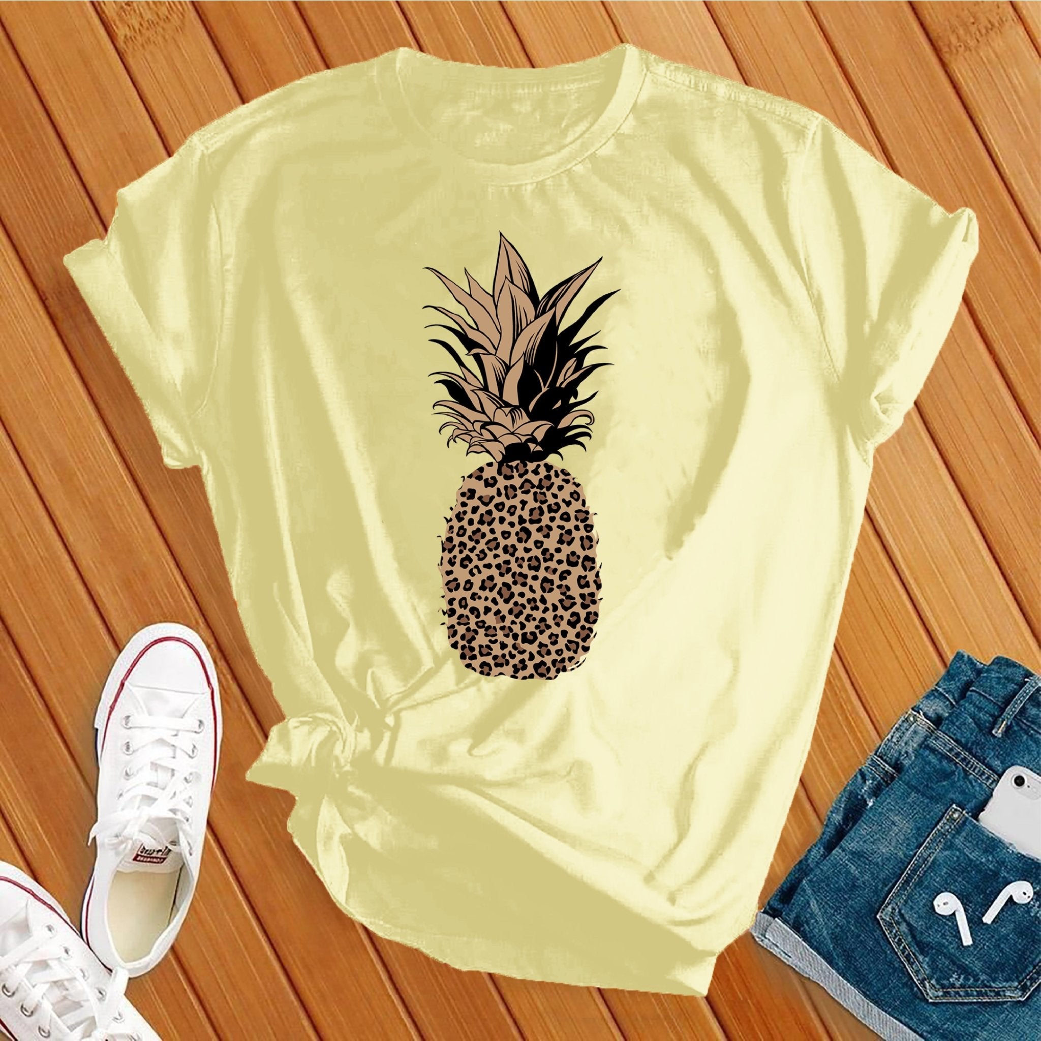 Leopard Pineapple Tee - Love Tees